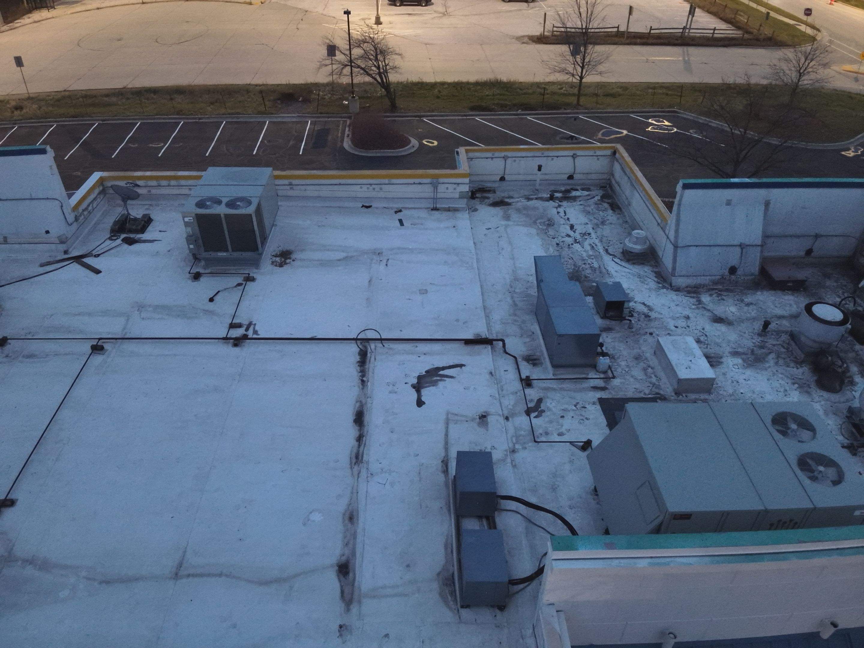 Commercial Roofing Inspection using Thermal Imaging Drone  by Stendahl Services