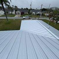 24ga 1" Nail-Strip Mill Finish by Total Roofing System The Metal Roof Experts