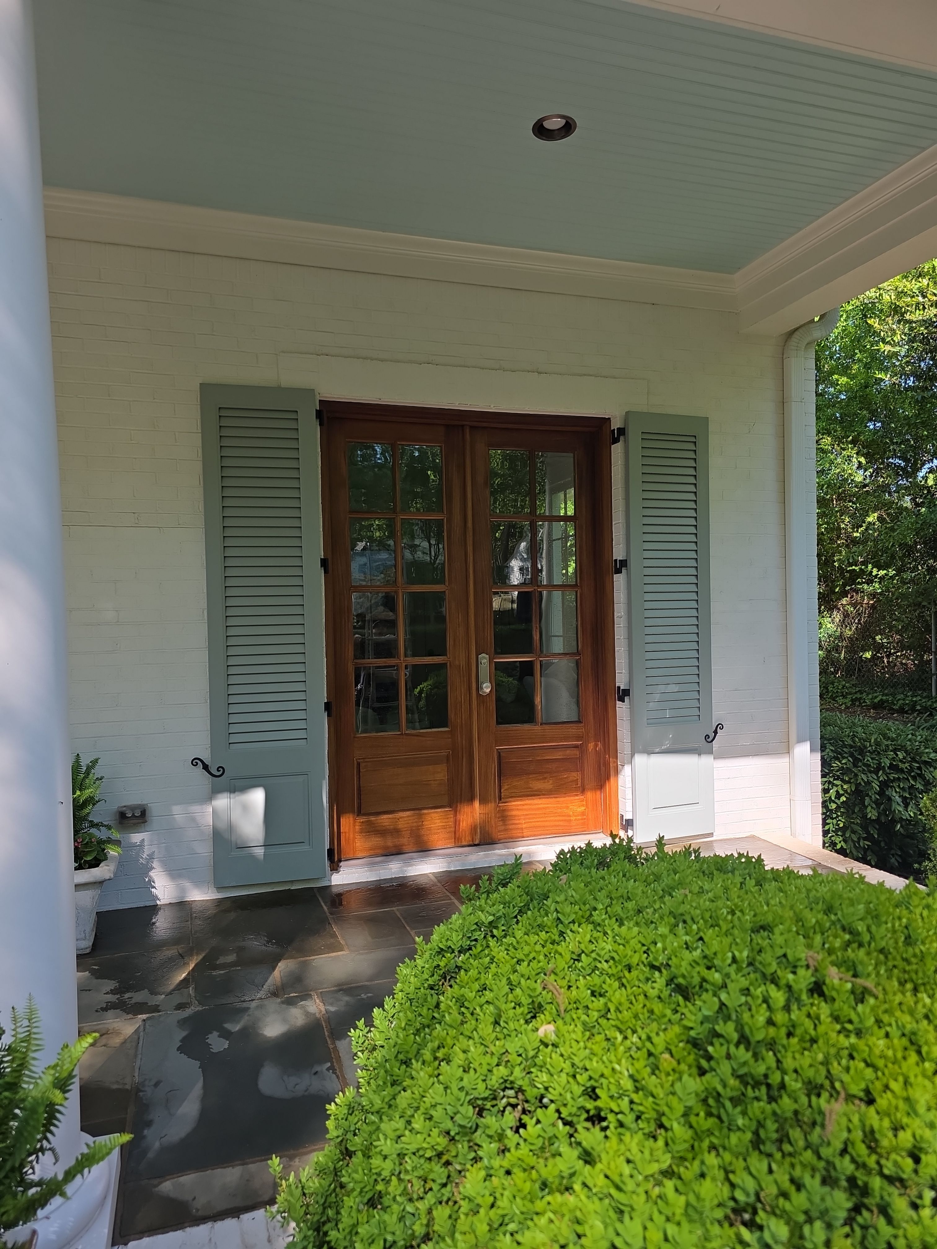 Exterior Shutters in Greenville, SC by Southern Traditions Window Fashions
