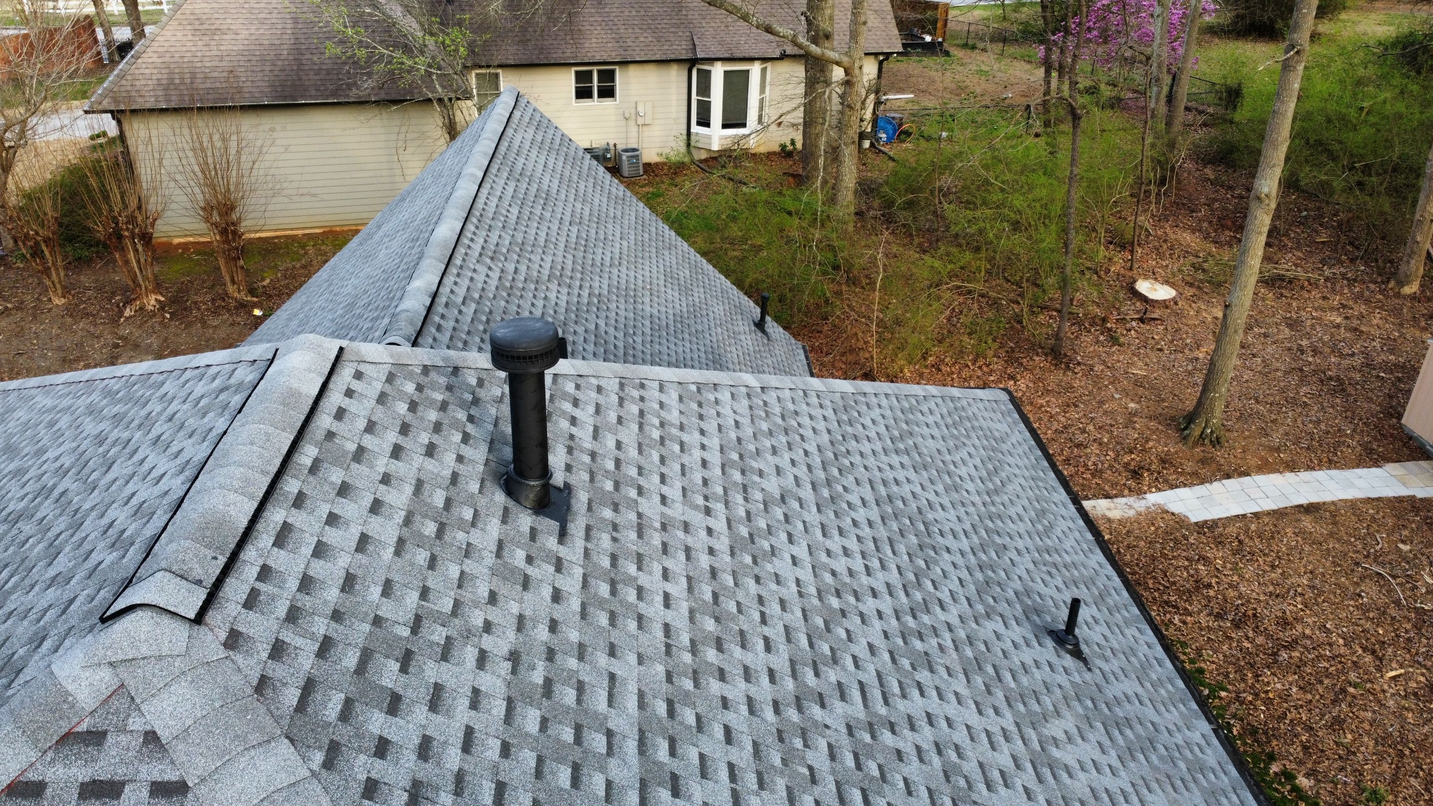 Powder Springs, GA Roof Replacement, GAF HDZ Pewter Gray by Reset Roofing