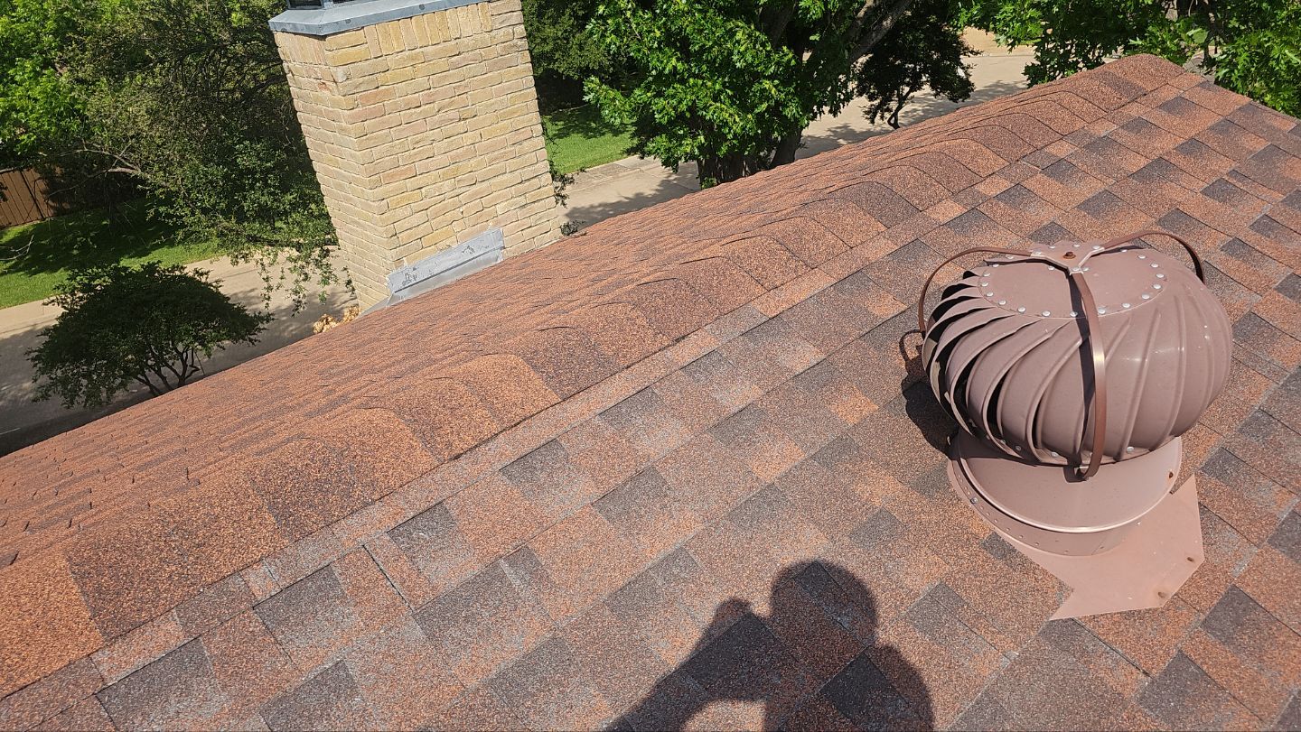 Lake Highlands Roof Replacement Below 4/12 Pitch by Bert Roofing Inc
