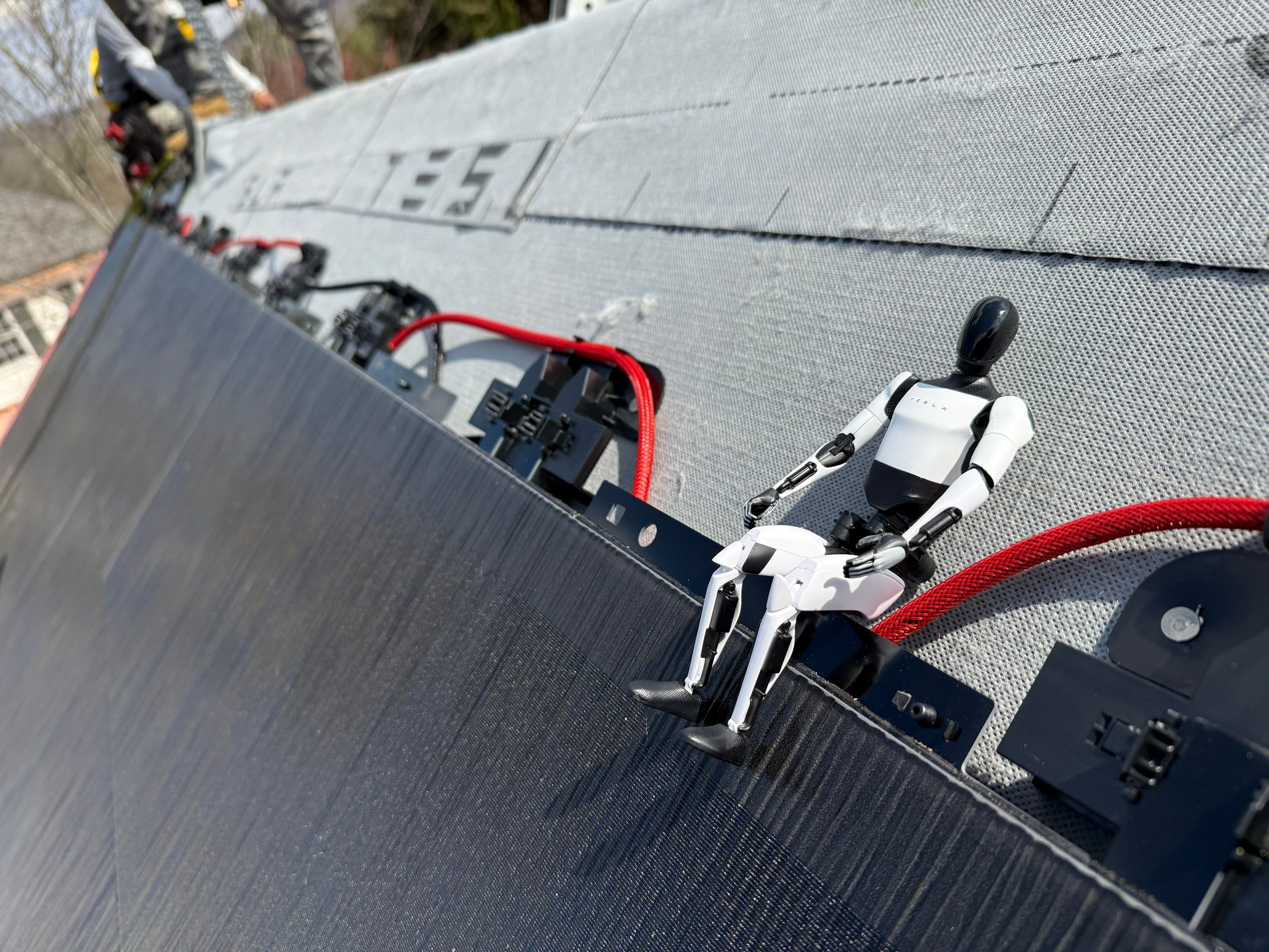 Tesla Solar Roof using Tesla Solar Roof by American Home Contractors