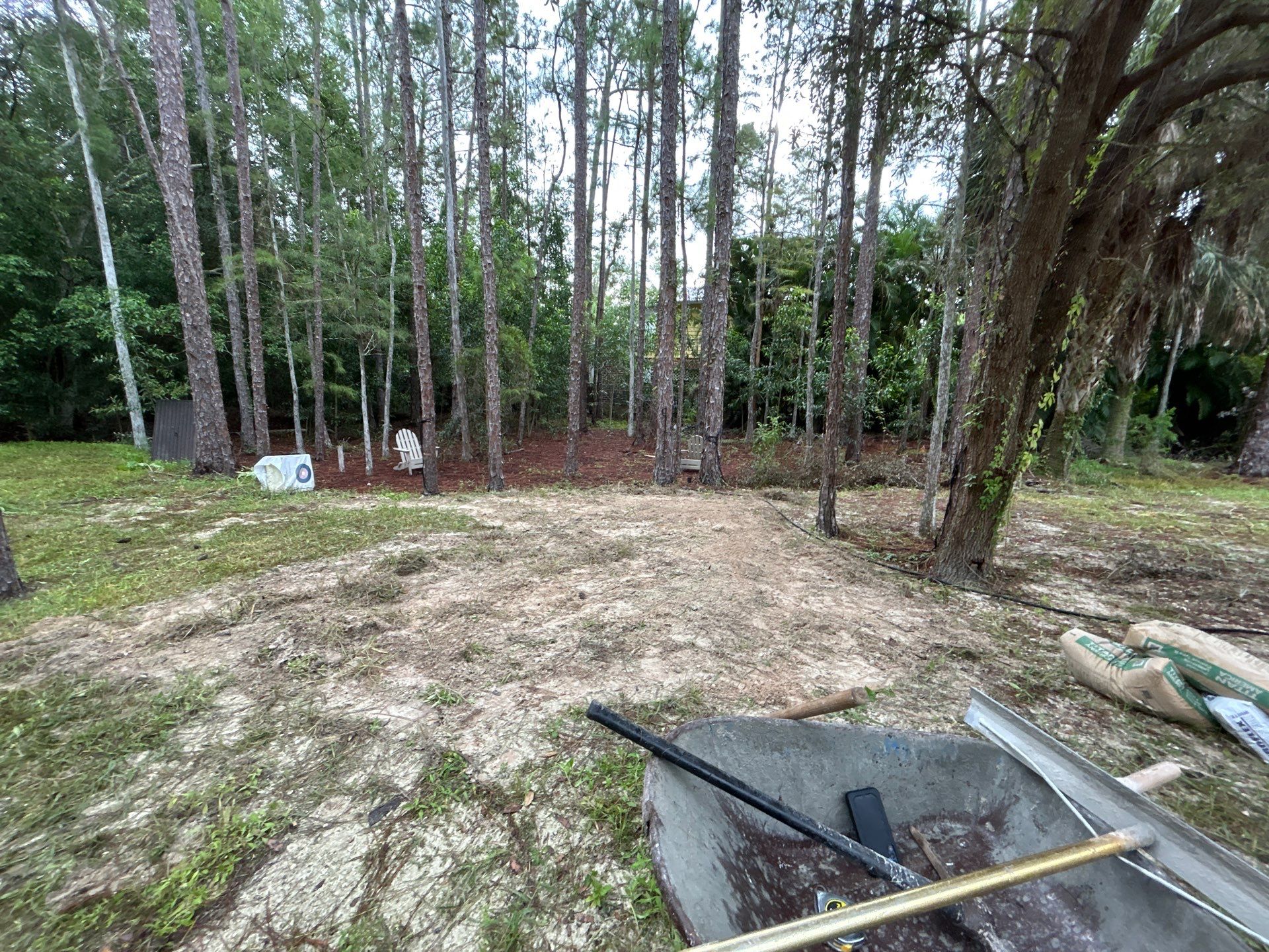 Fire Pit and Seating Area - Oaks Blvd Naples by Old Town Pavers Llc