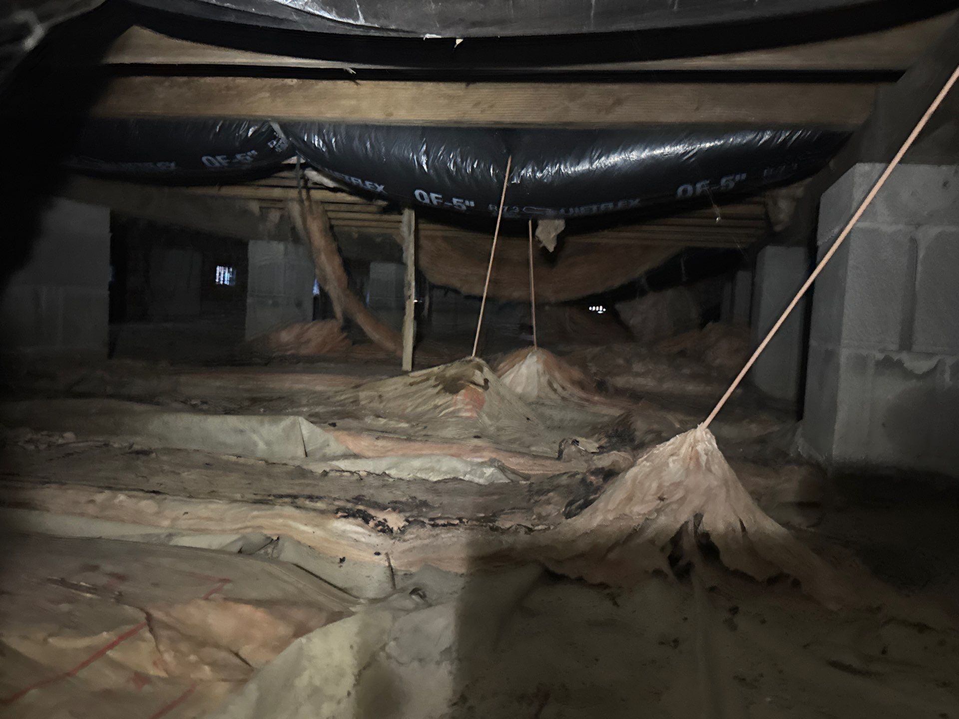 Project in Ivor by Patriot Crawl Space Repairs