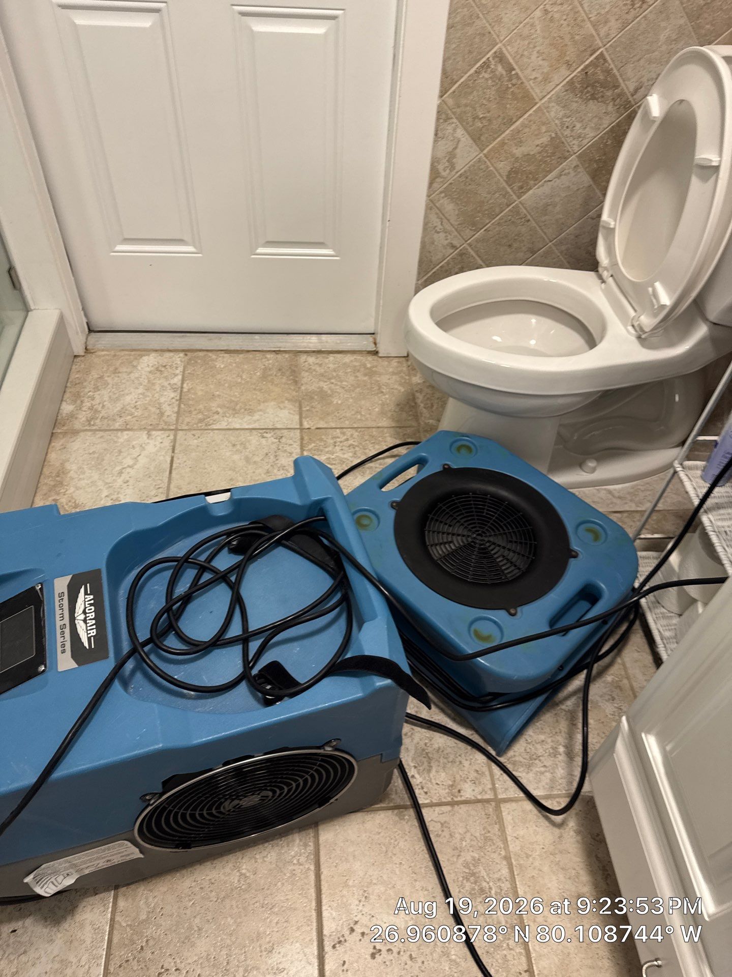 Water Damage Restoration and Moisture Mitigation for Residential Interior by SuperClean