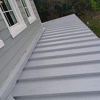 24ga 1.5" Mechanical Seam Mill Finish by Total Roofing System The Metal Roof Experts