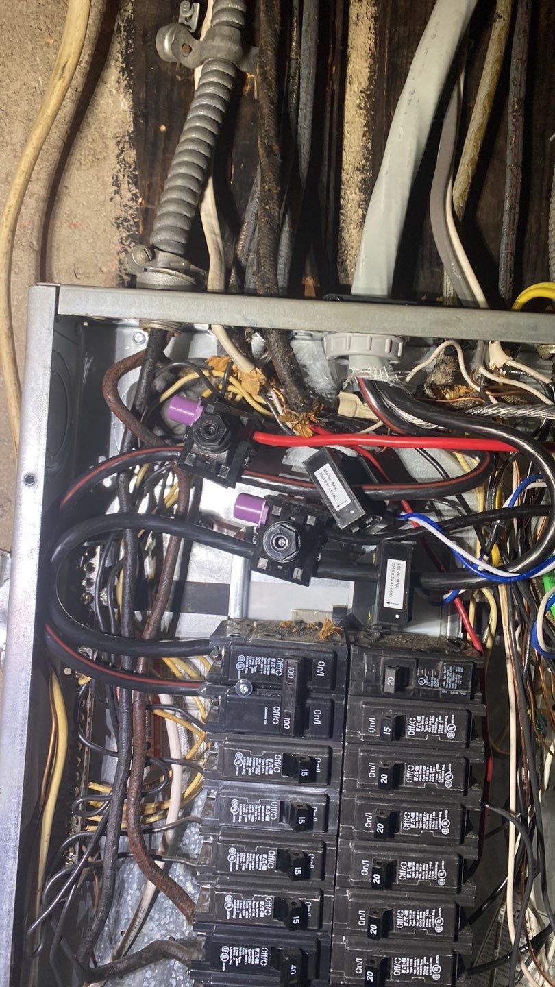 Solar Panel Installation with Exterior Service Change by Infinity Solar Systems