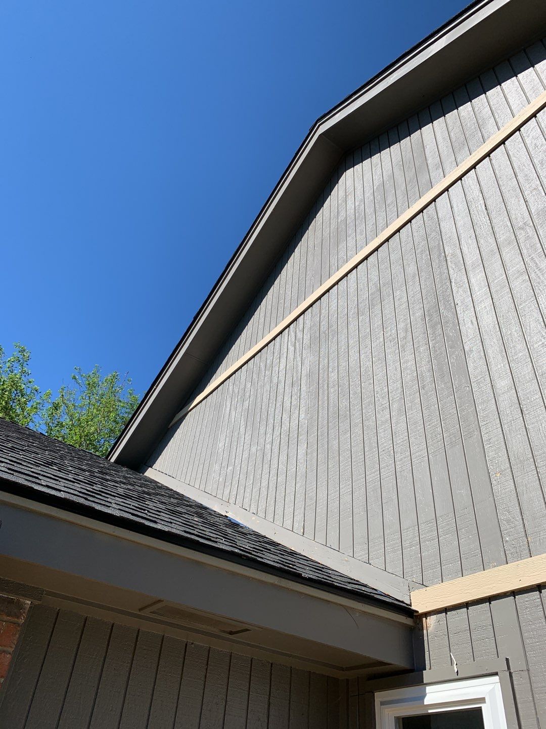 Roof Repair and Siding Project in Norman Oklahoma by McCann's Roofing and Construction
