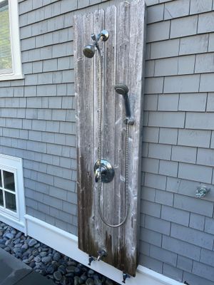 Outdoor Shower Reinstallation and De-Winterization — Beverly, MA