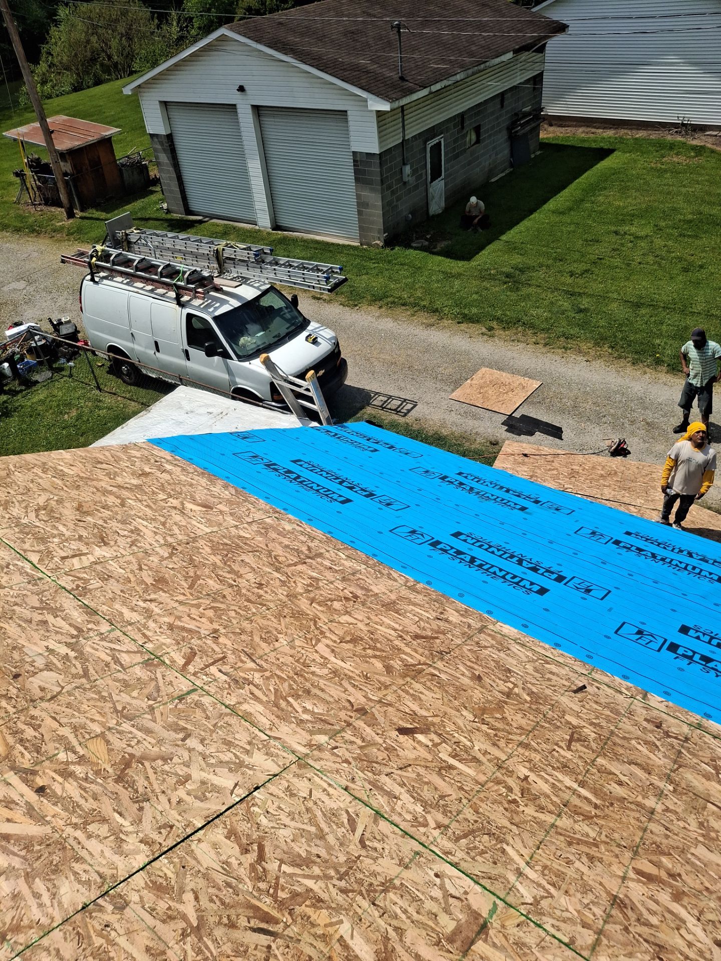 Residential Roofing Installation using Metal by Rainstoppers Roofing