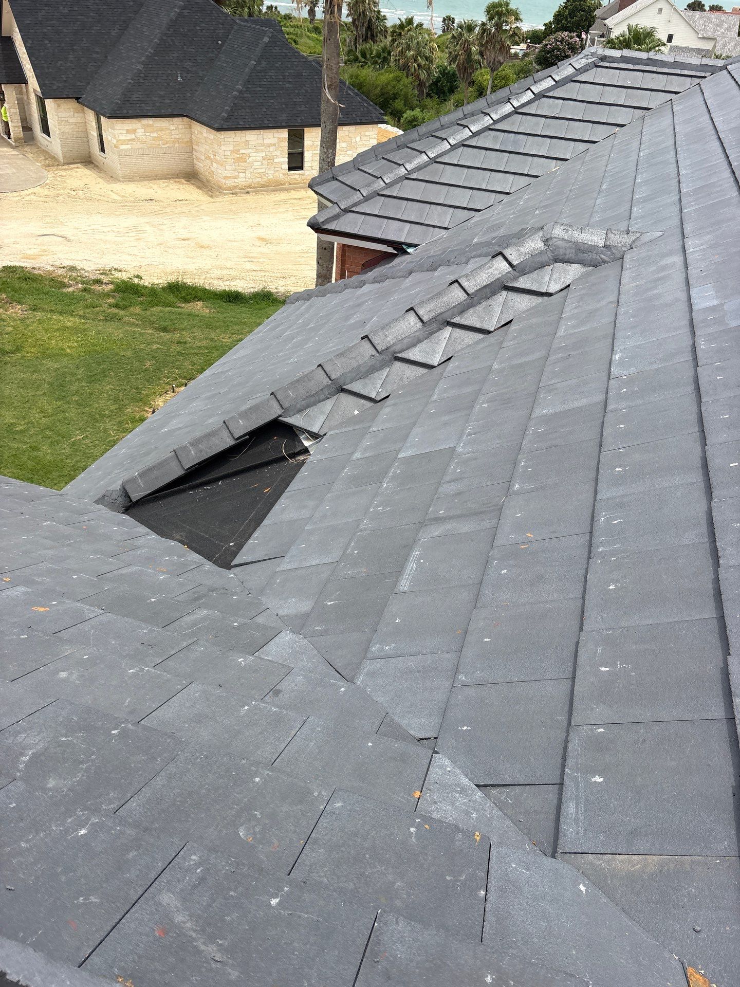 Golf-Proof Tile Roof by Bayfront Roofing and Construction