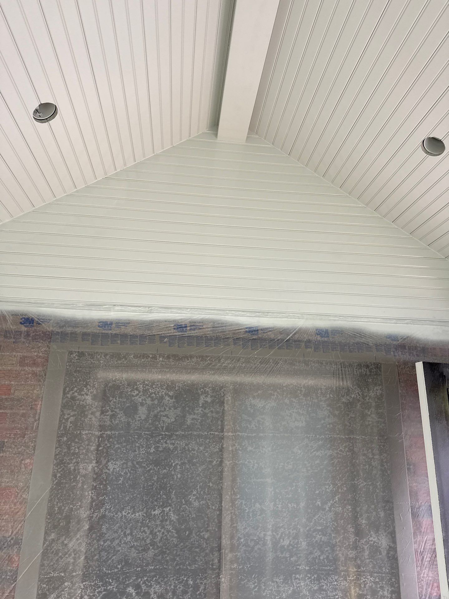 New 4 season room interior & exterior painting by Midwest Paint LLC
