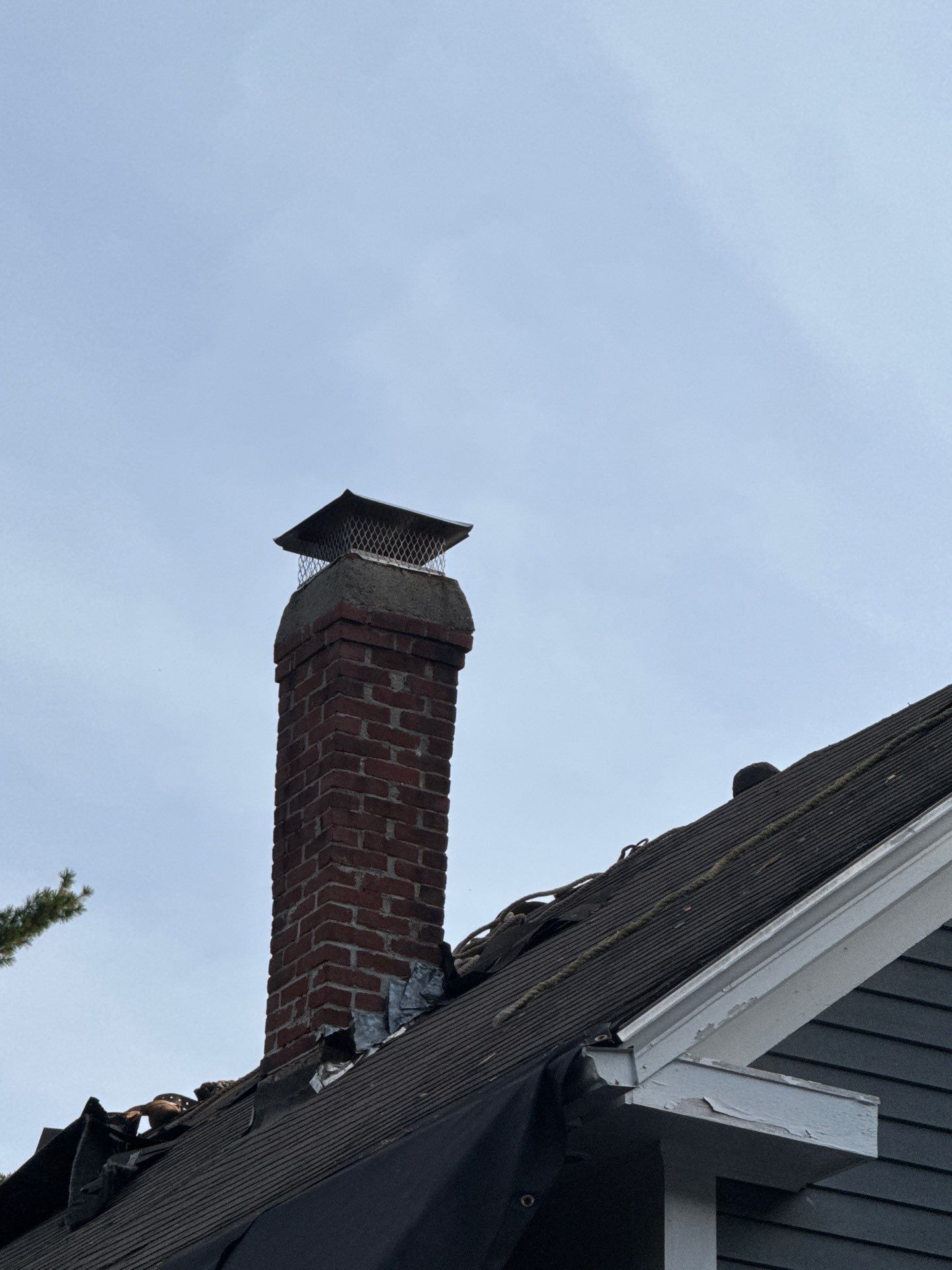 Roof Replacement & Chimney Removal – Westford, MA by Mighty Dog Roofing of Greater Middlesex County