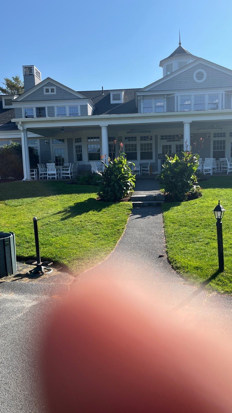 Gutter Installation using 6" K-Style Aluminum Gutter at Pine Hills Golf Course by Gutter Pro Enterprises