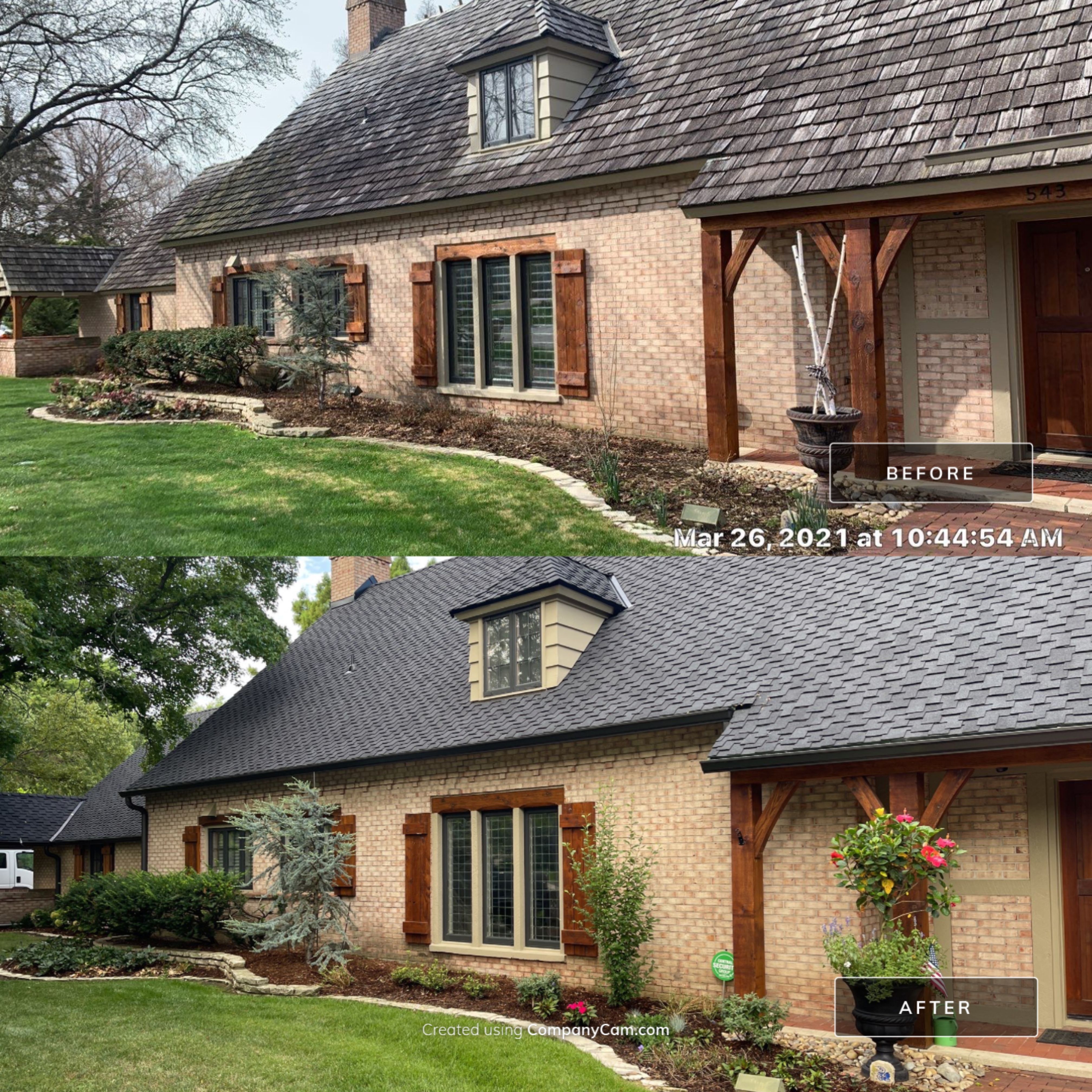 Residential Roofing Installation using CertainTeed Presidential Impact Resistant by Eaton Roofing