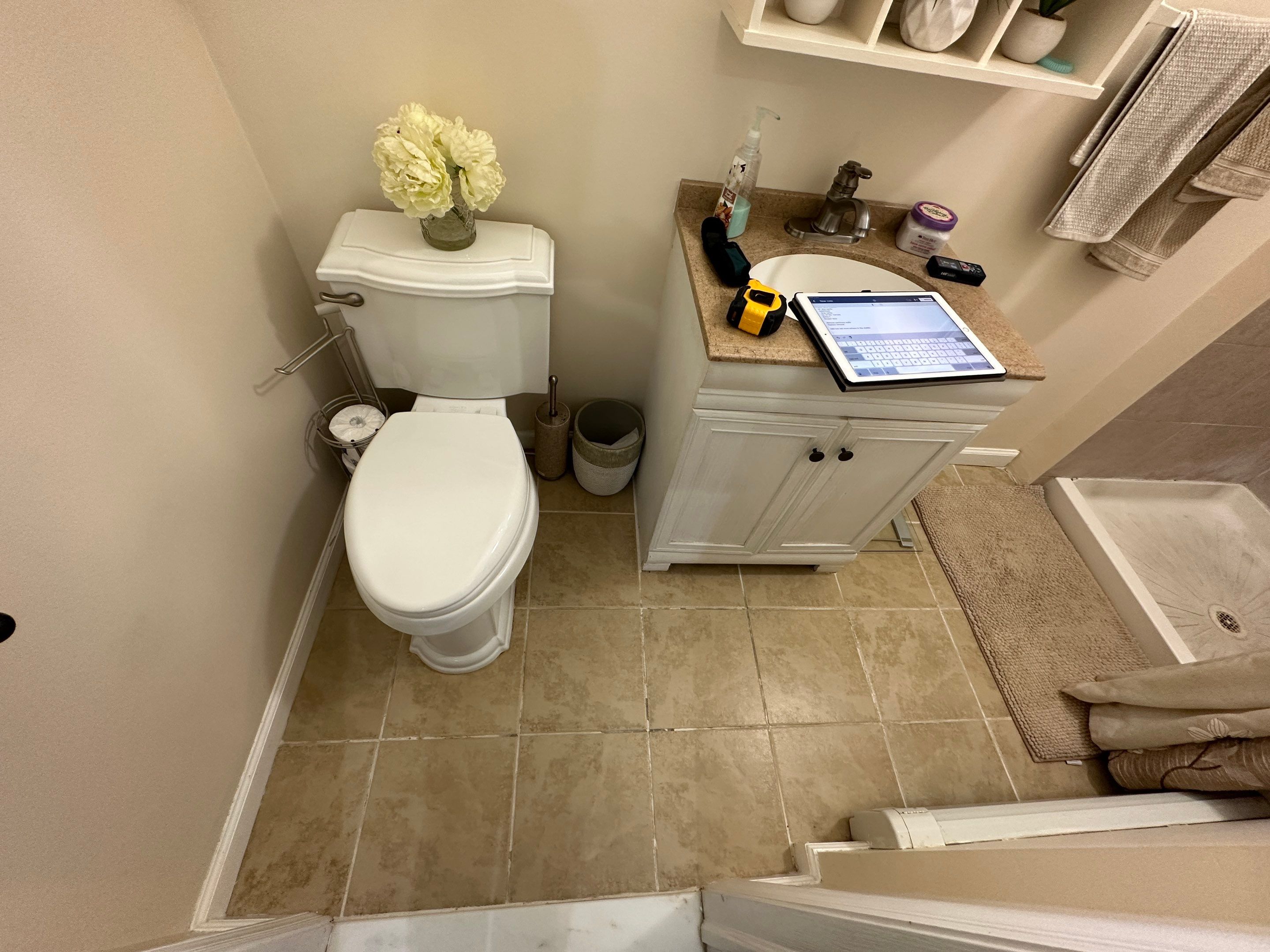 Bathroom Remodel using Tile by Home Concepts Construction