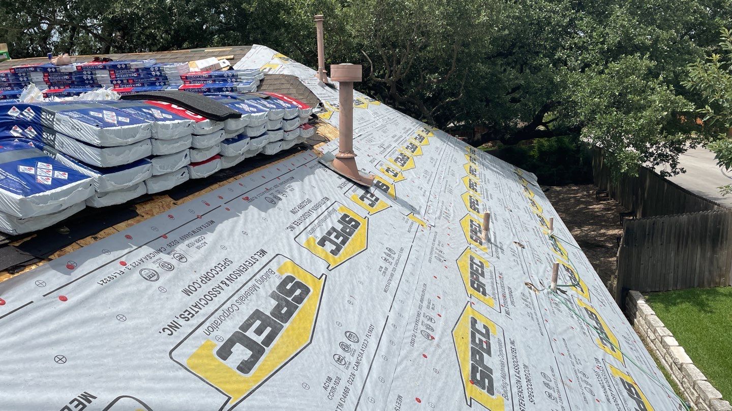 Roof replacement by Oakwood Roofing and Construction, LLC