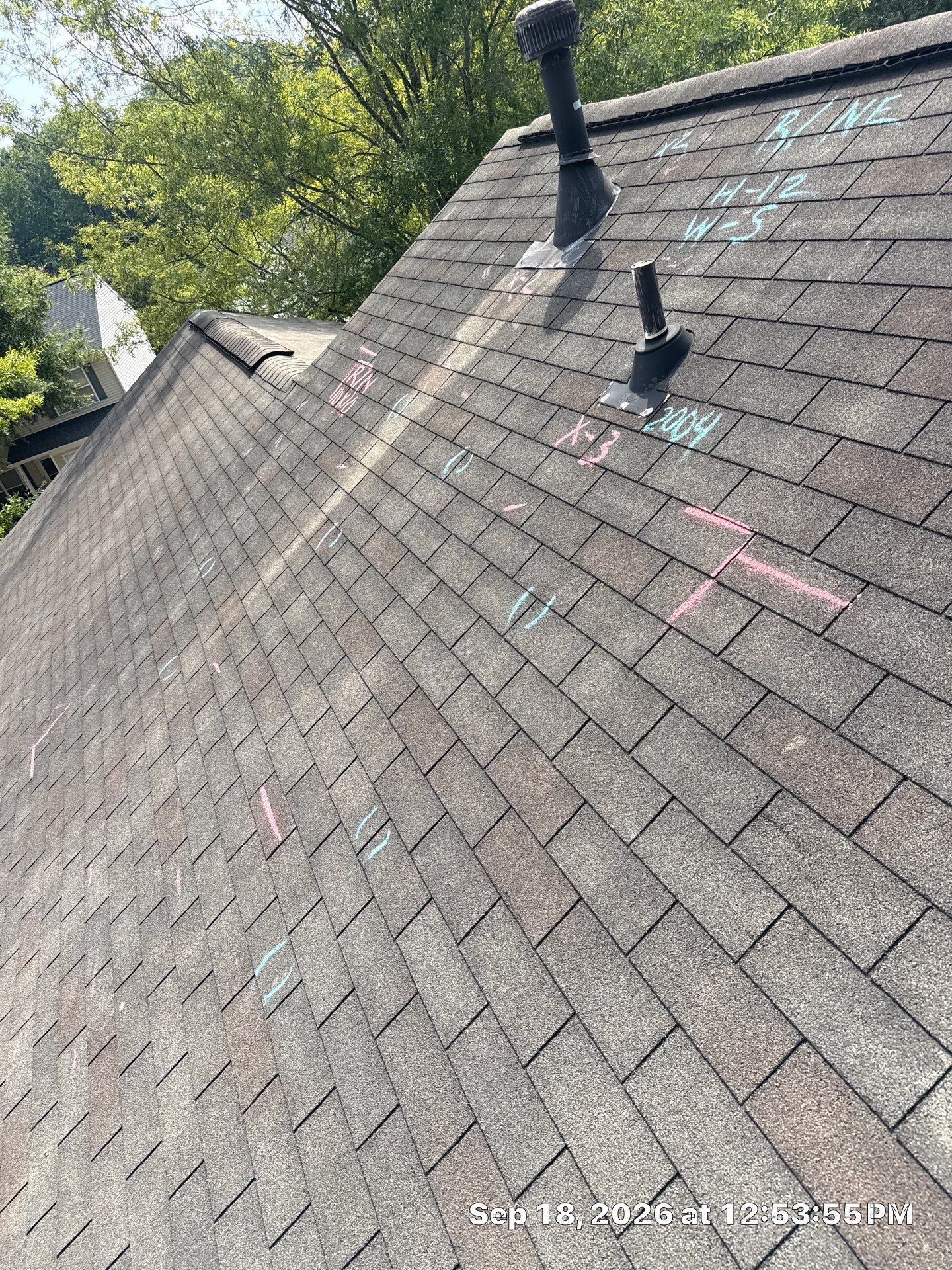 Roof and gutter replacement by hail and wind damage by Just Brilliant Restoration JBR