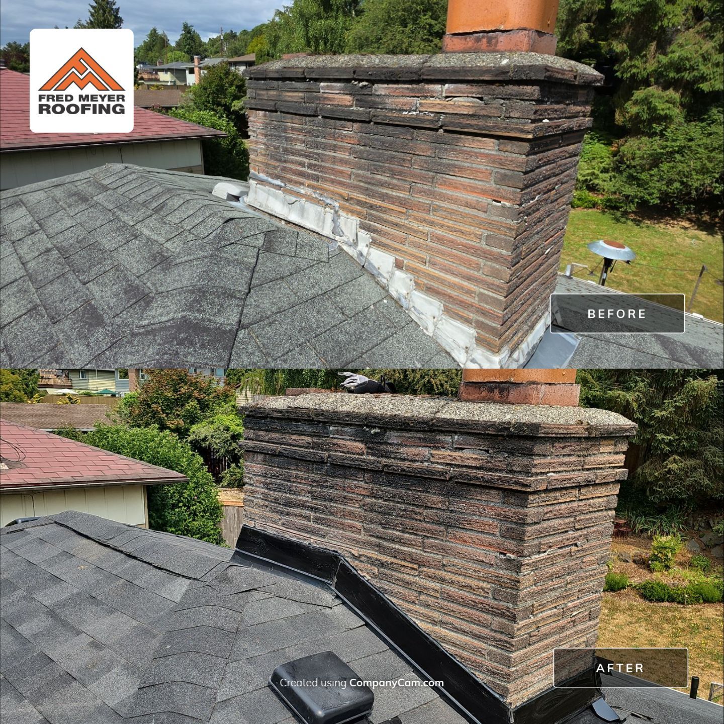 Roofing Project in Seattle by Fred Meyer Roofing