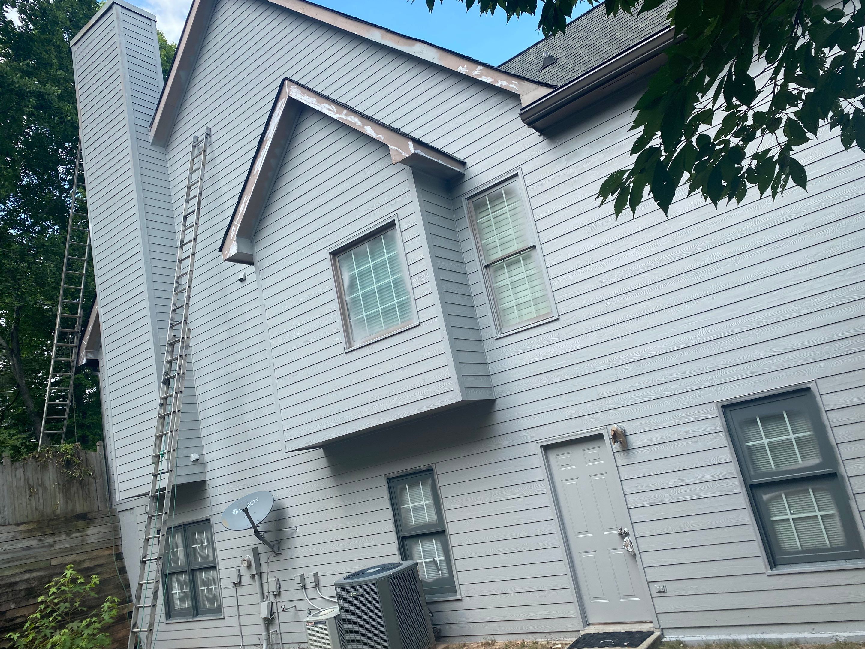 Exterior Residential Painting and Siding Refresh in Marietta by Swift Home Renovations