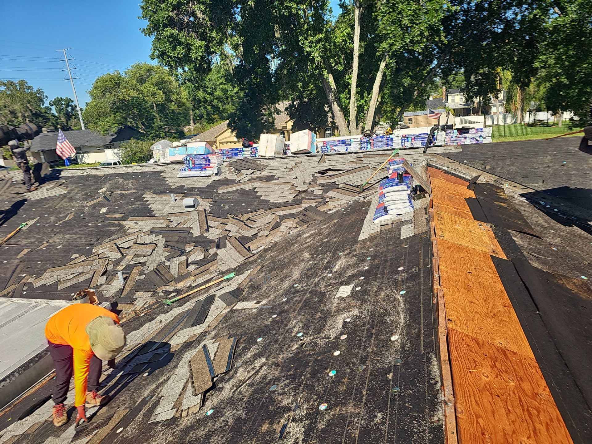 Project in Land O' Lakes 34639 by Mitchell Roofing Company LLC 