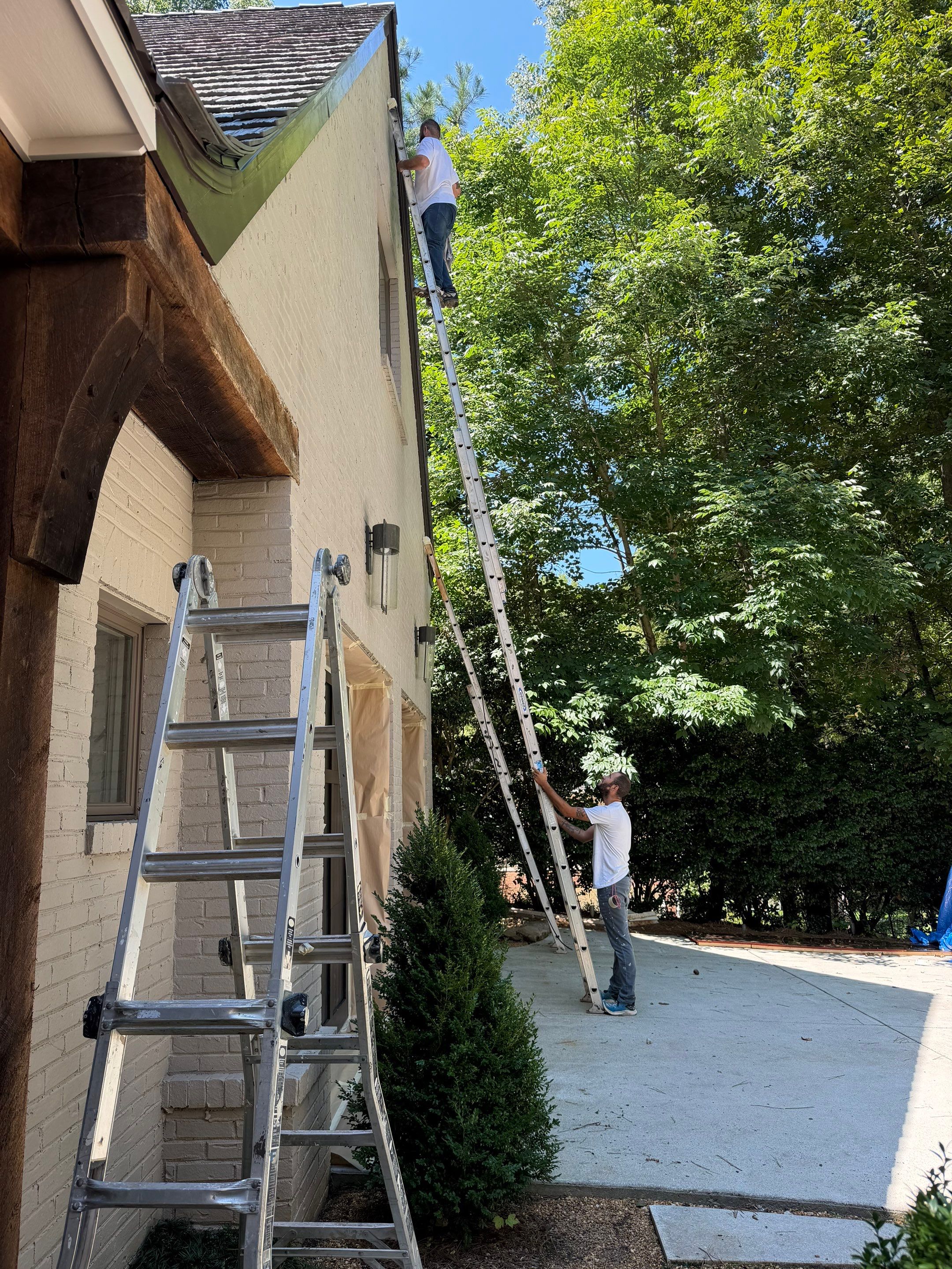 Comprehensive Exterior Painting and Wood Rot Repair in Atlanta by PGP Surface Solutions, LLC
