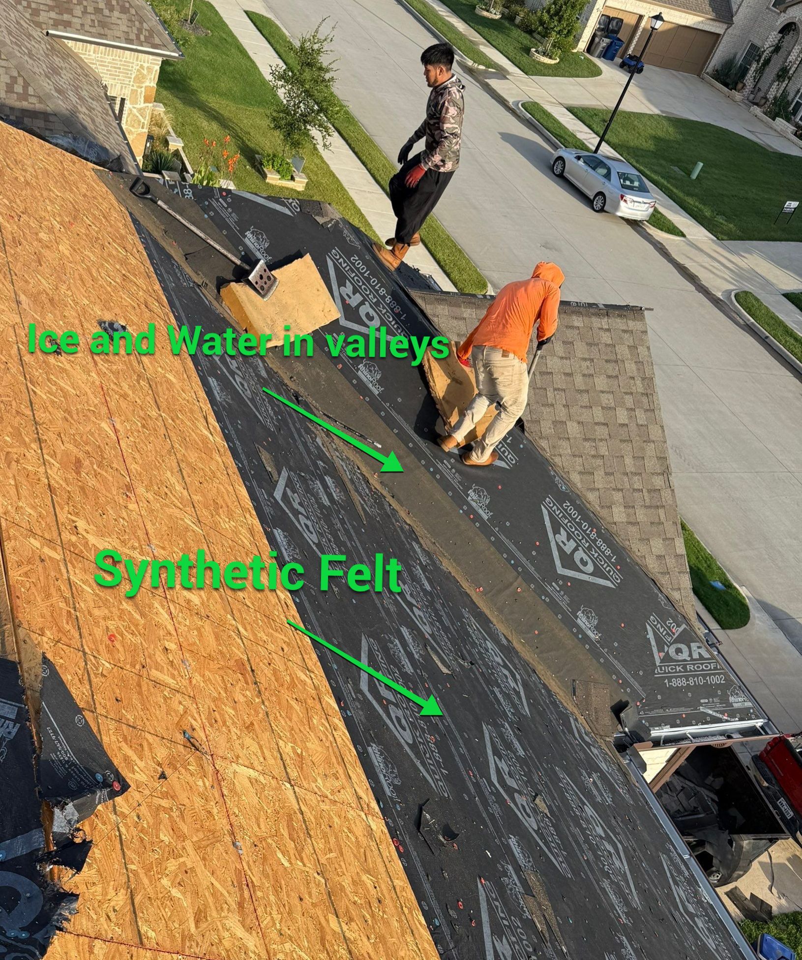 Project in Wylie by Rhino Roofing and General Contracting, LLC