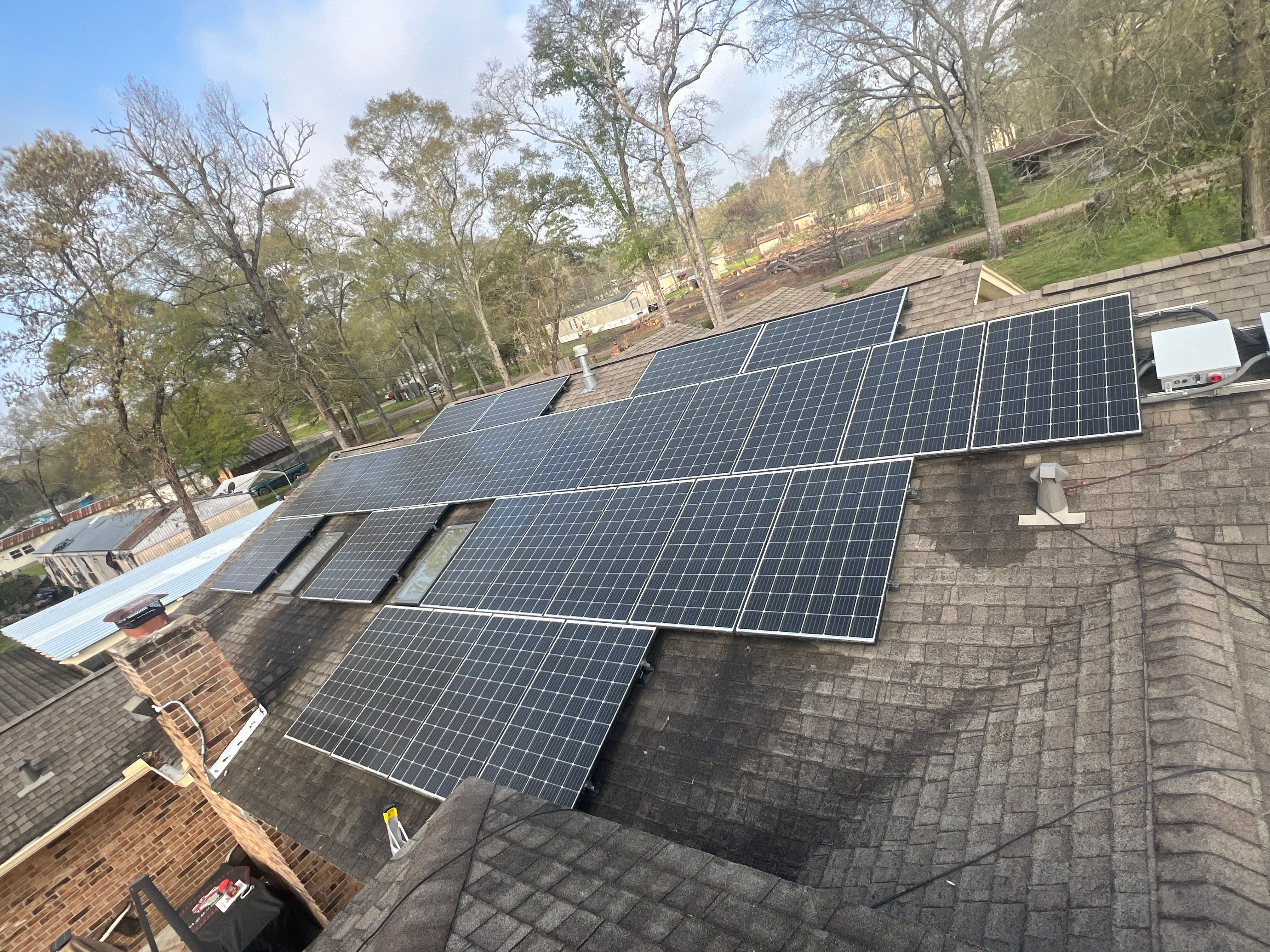 33 Panel D&R in Cypress Tx by Sunaura Solar