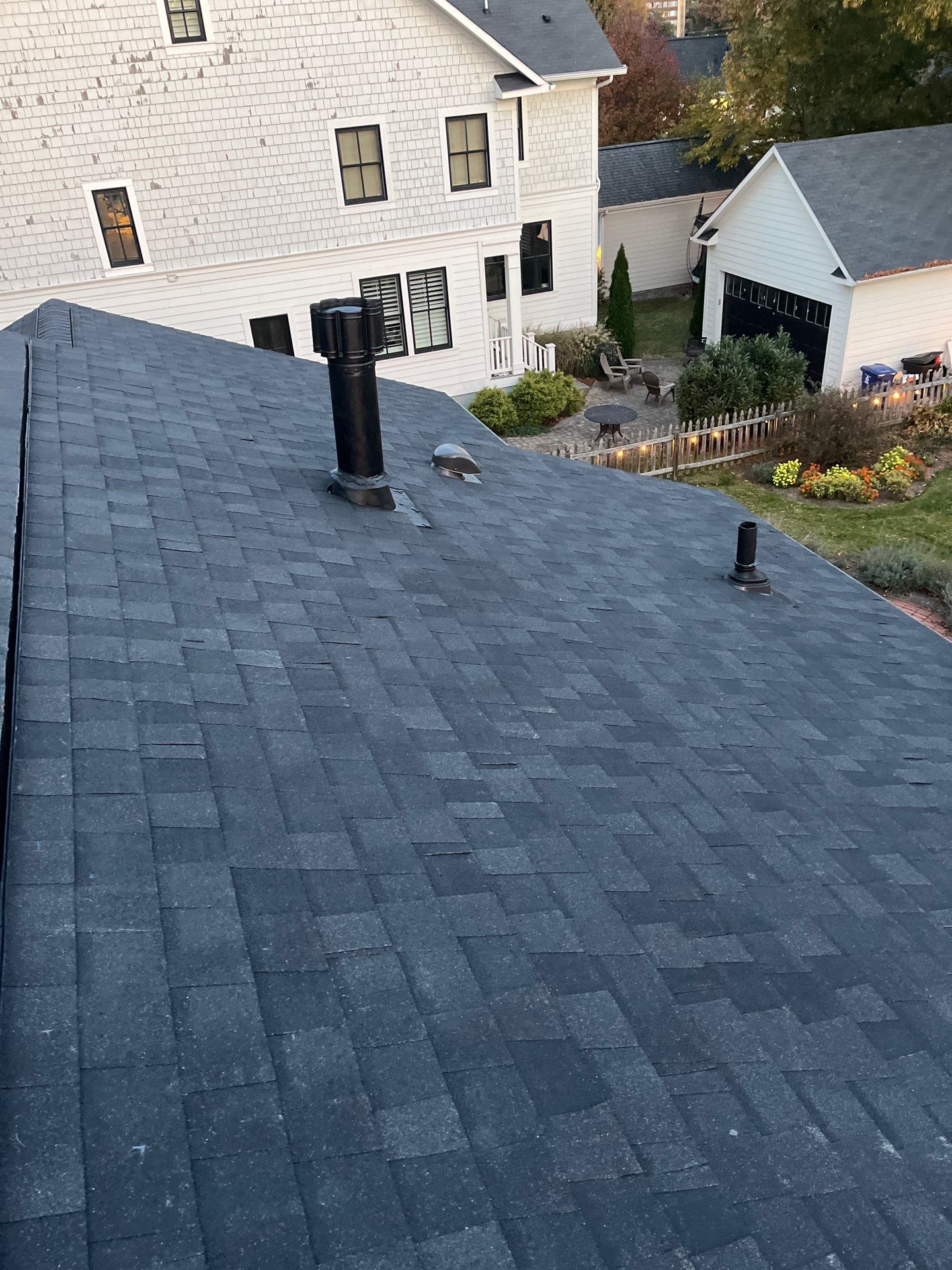 Arlington: Residential Roof Replacement with CertainTeed Landmark Pro Designer Shingles in Max Def Charcoal Black by RM Banning, Inc.