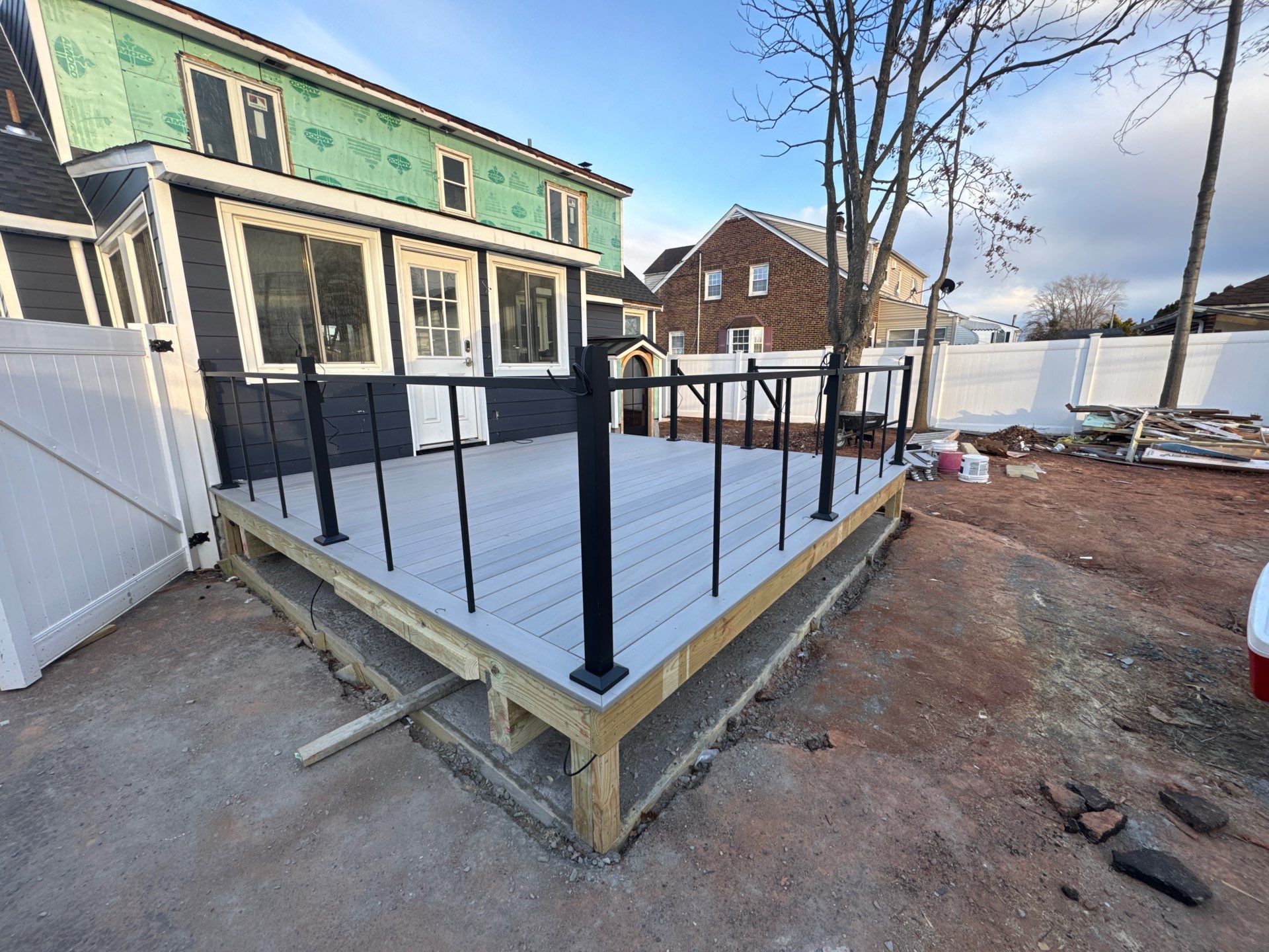 New Deck in Carteret, New Jersey by deck guardian