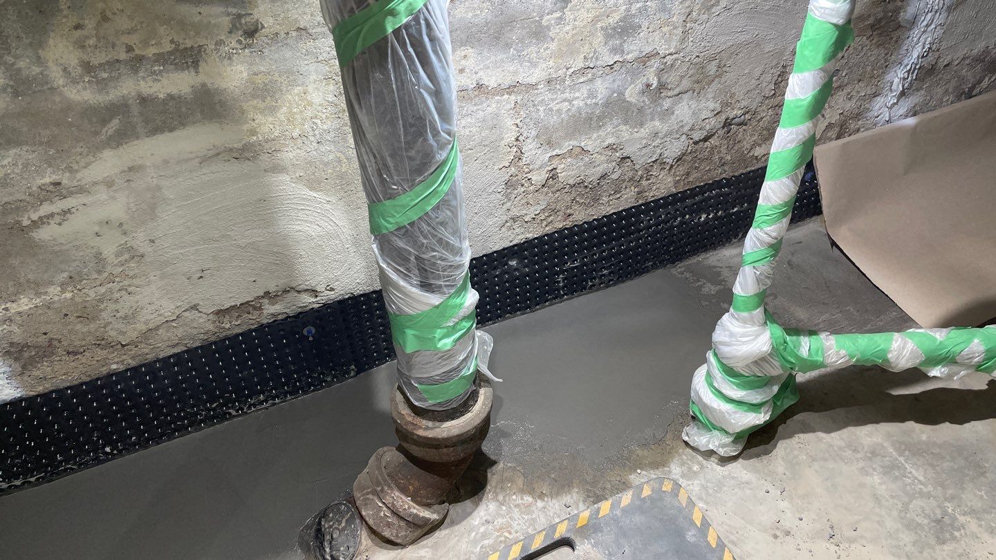 Interior Drain Tile & Foundation Crack Repair in Northeast Minneapolis by Waterproofing Northeast