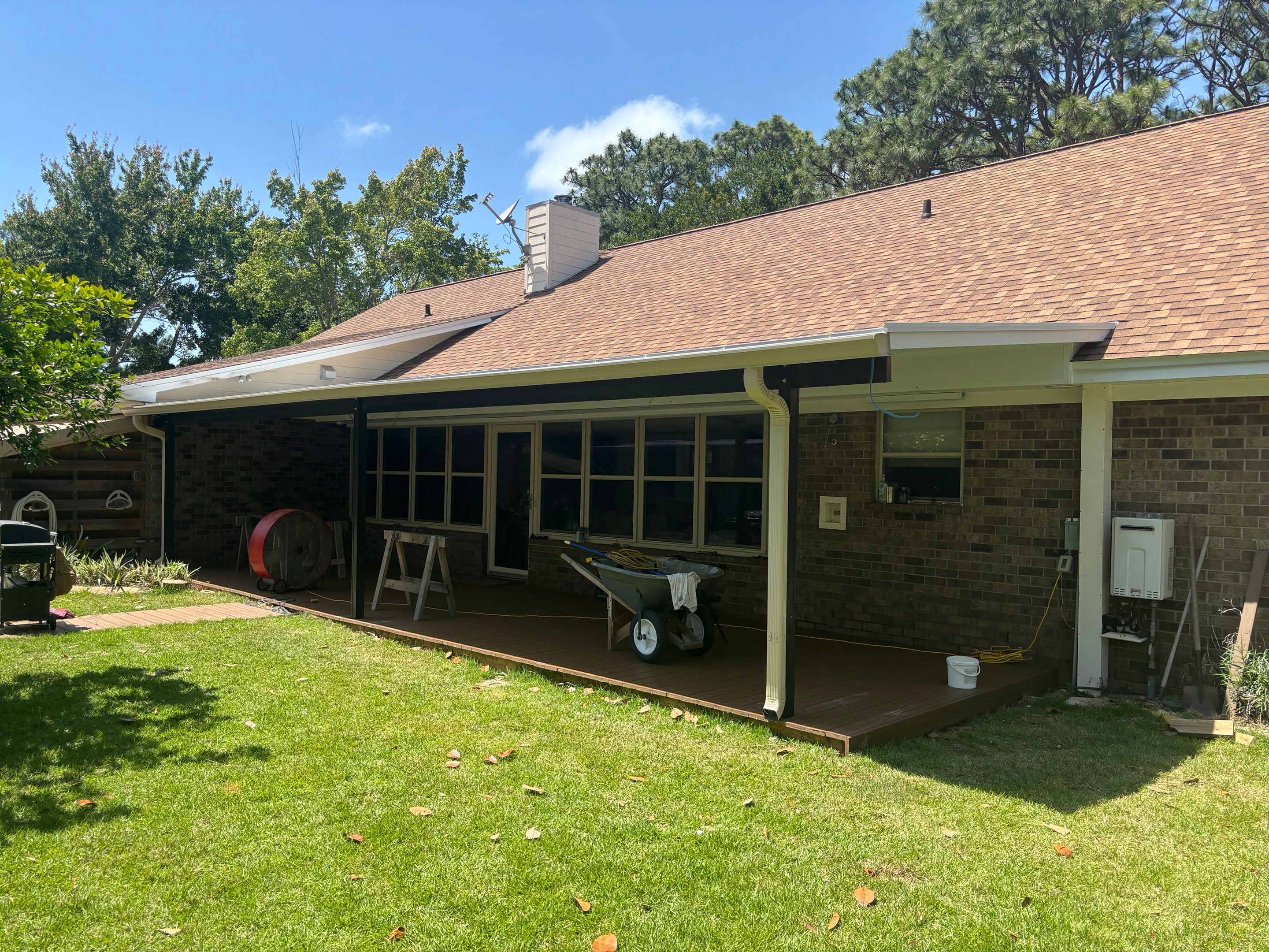 Gulf Breeze Patio Cover by Titan Sunrooms