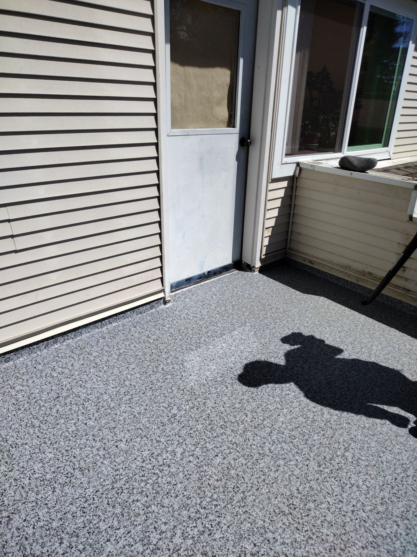 Dec-Tec Walkable Membrane using Dec-Tec (Color: Granite) by Orezona Building & Roofing Company, Inc.