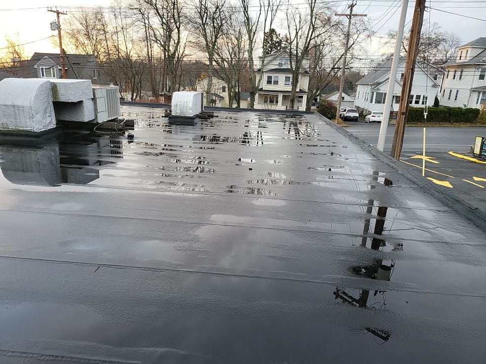 Commercial Roofing Installation using EPDM  by A Plus Exterior