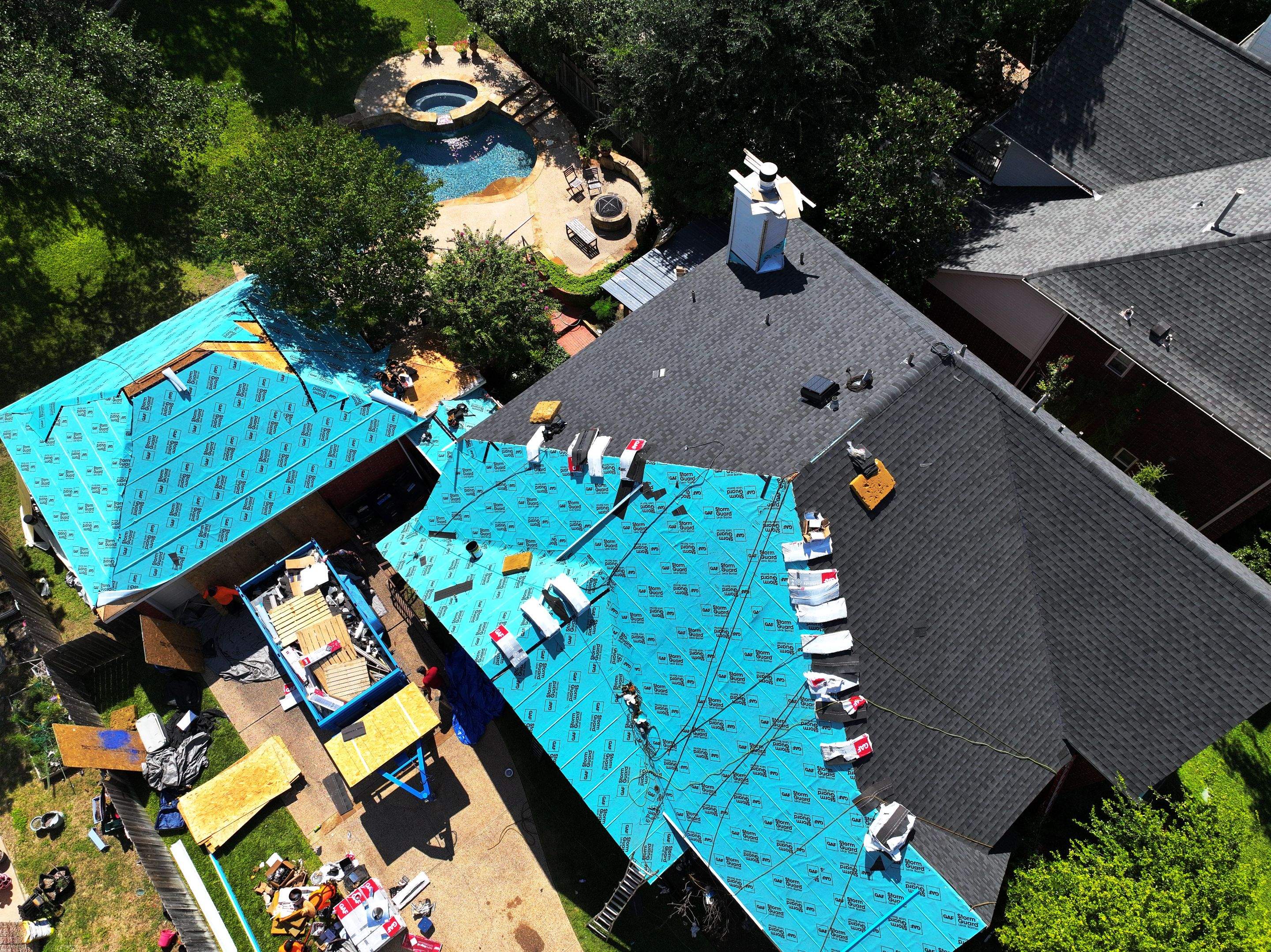 Fortified Northwest Hills Roof Replacment by Lapeyre Roofing