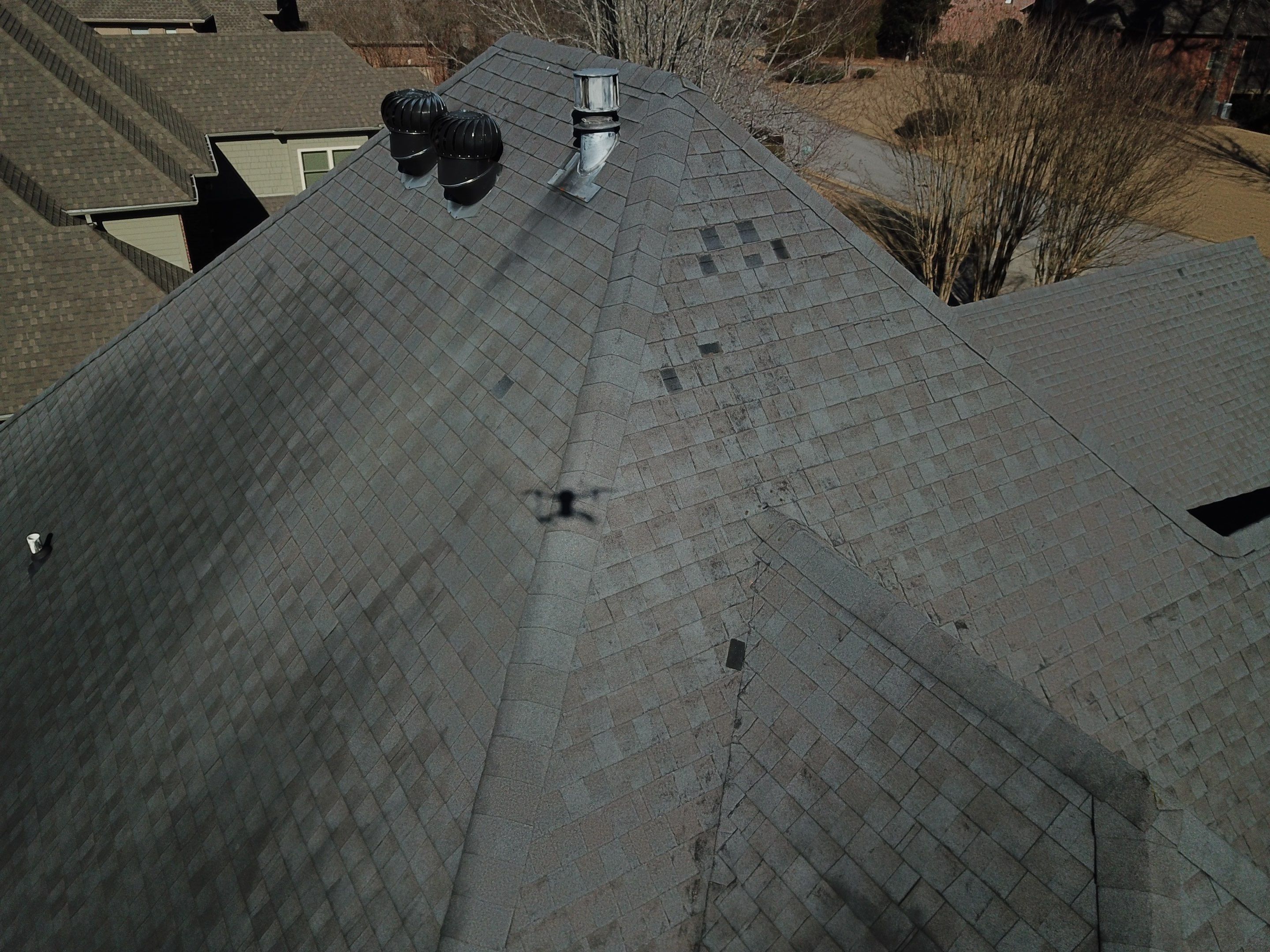 Shingle/Gutter Replacement in Hoover (Weatherwood) by The Roofing Dudes