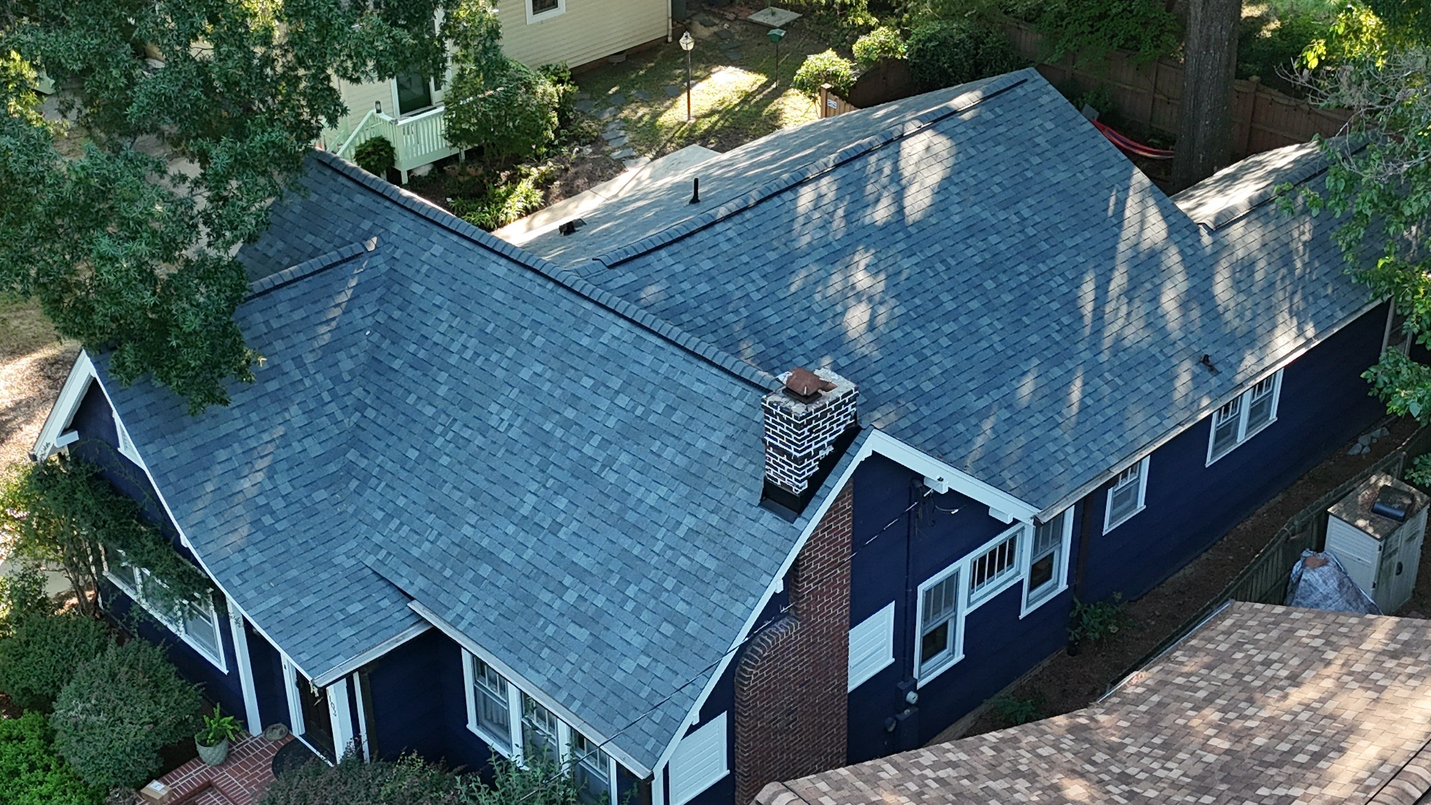 Architectural Shingle Roof Replacement & Chimney Repair - In Durham, NC by Carolina Professional Roofing, Inc