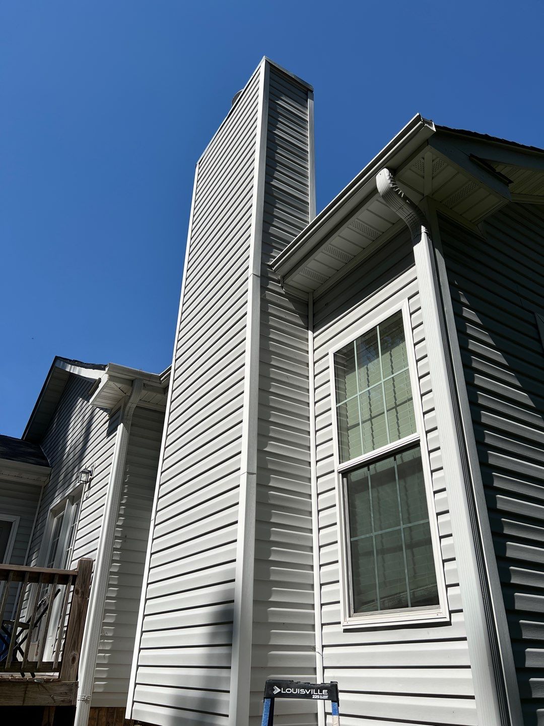 Roof Repair and Chimney Framing Repair by Midlands Roofing & Exteriors