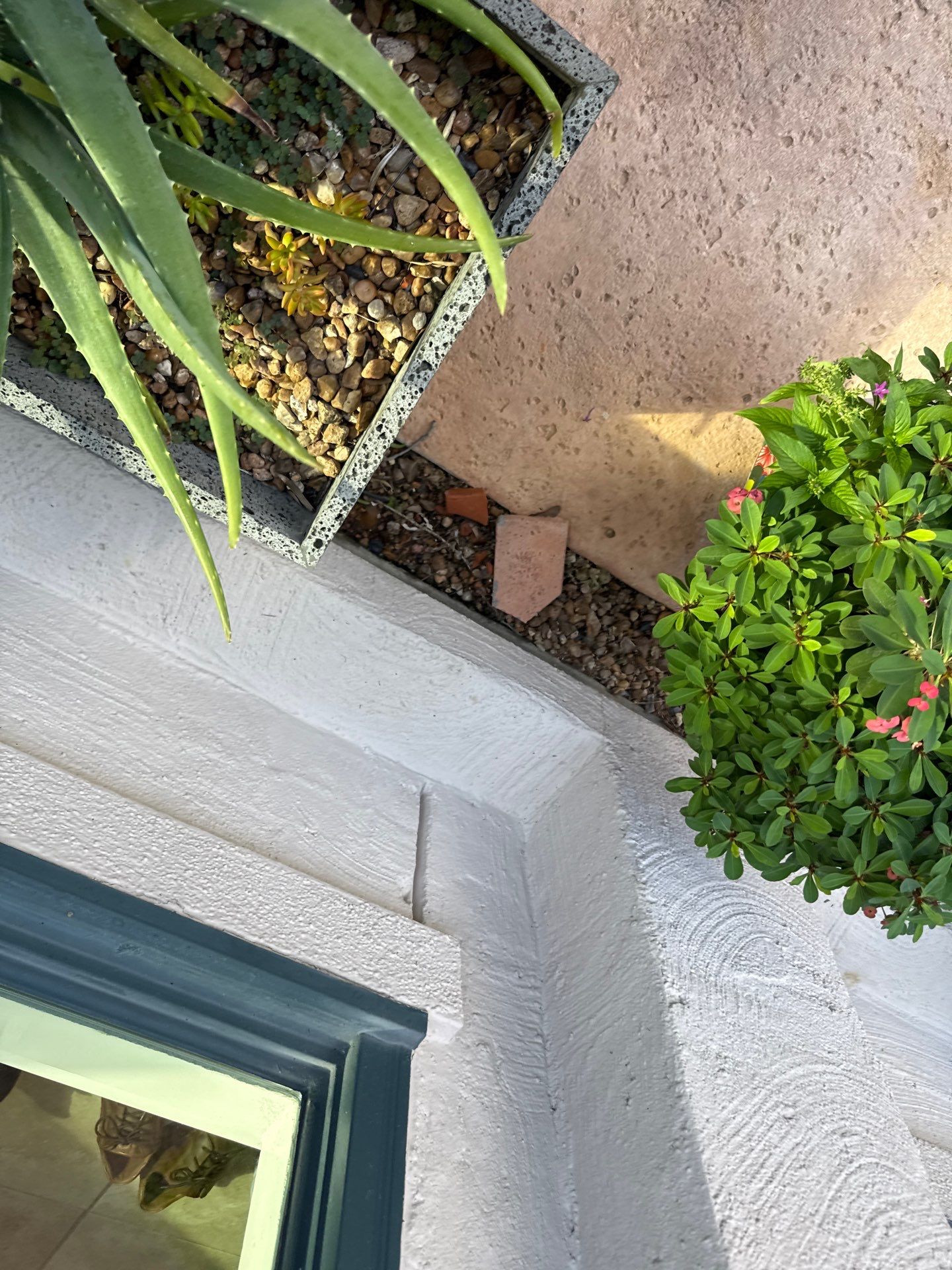 Bellaire Stucco Challenge: Color and Finish Repaired to Client Satisfaction. by Apex Conventional Stucco Llc