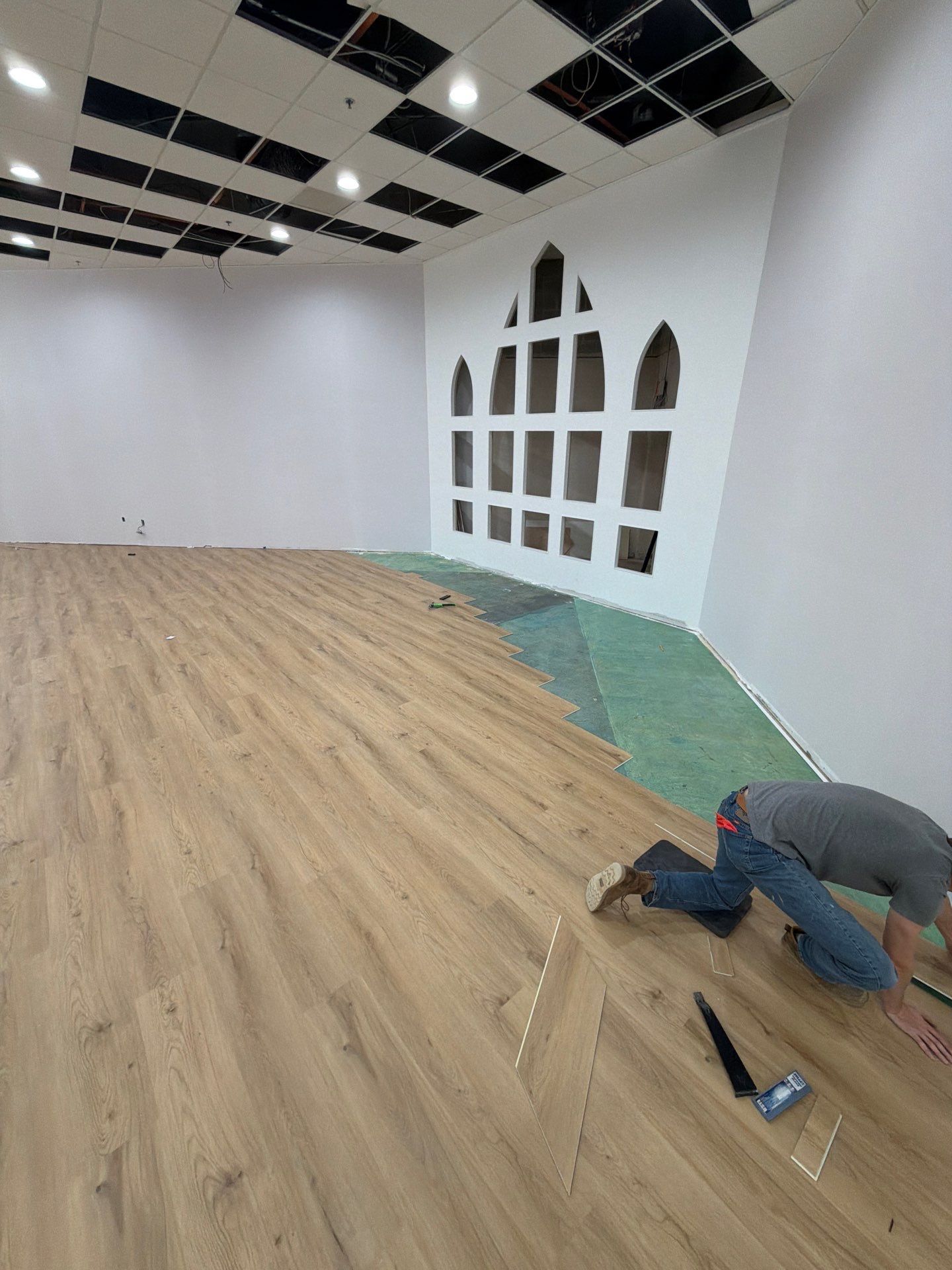 Durable Wedding Chapel Flooring! by RTBaldwin Hardwood Floors