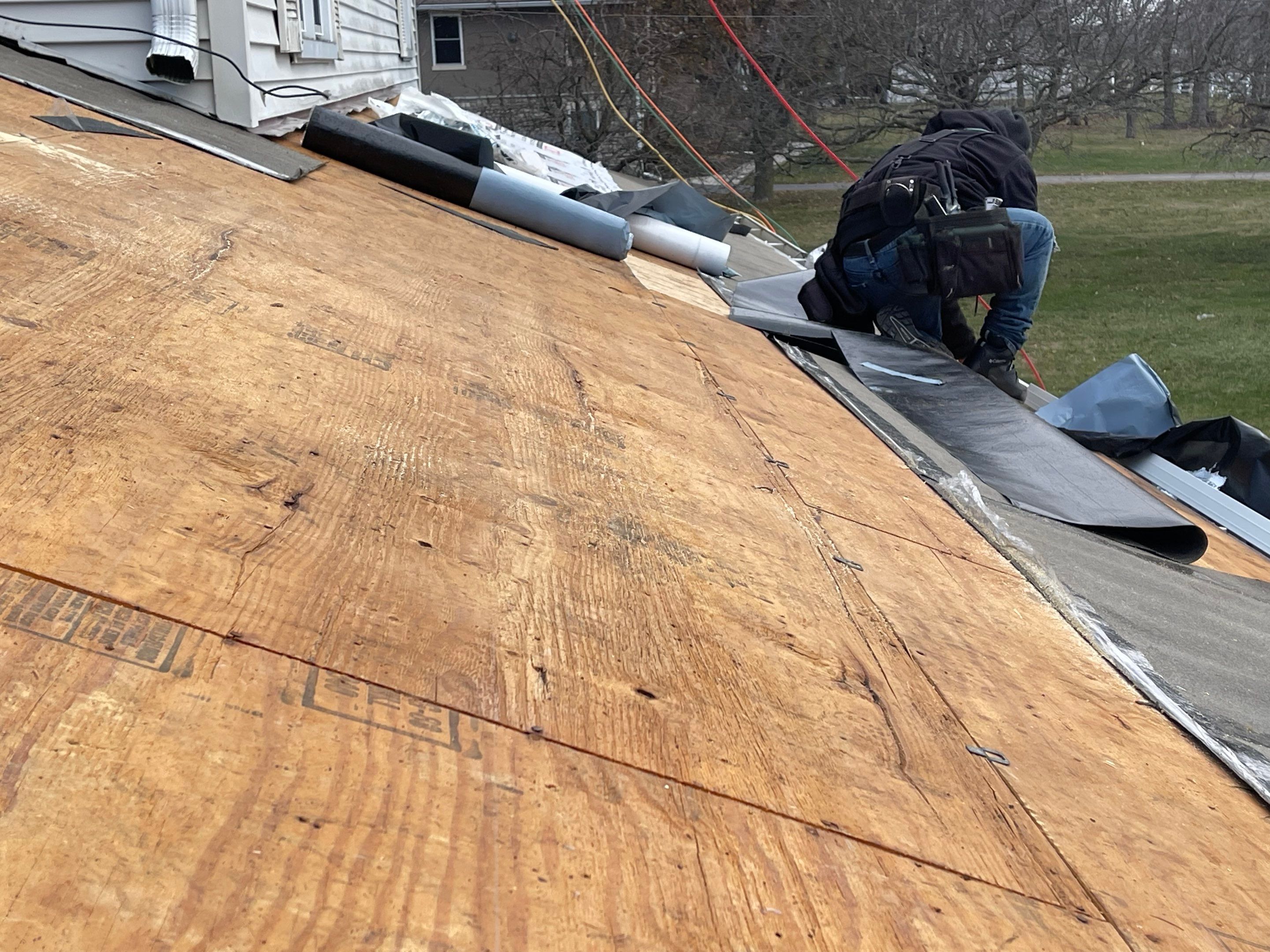 Ready for Solar!  Residential Roofing Installation using IKO dimensional shingles by SOS Home Ohio 