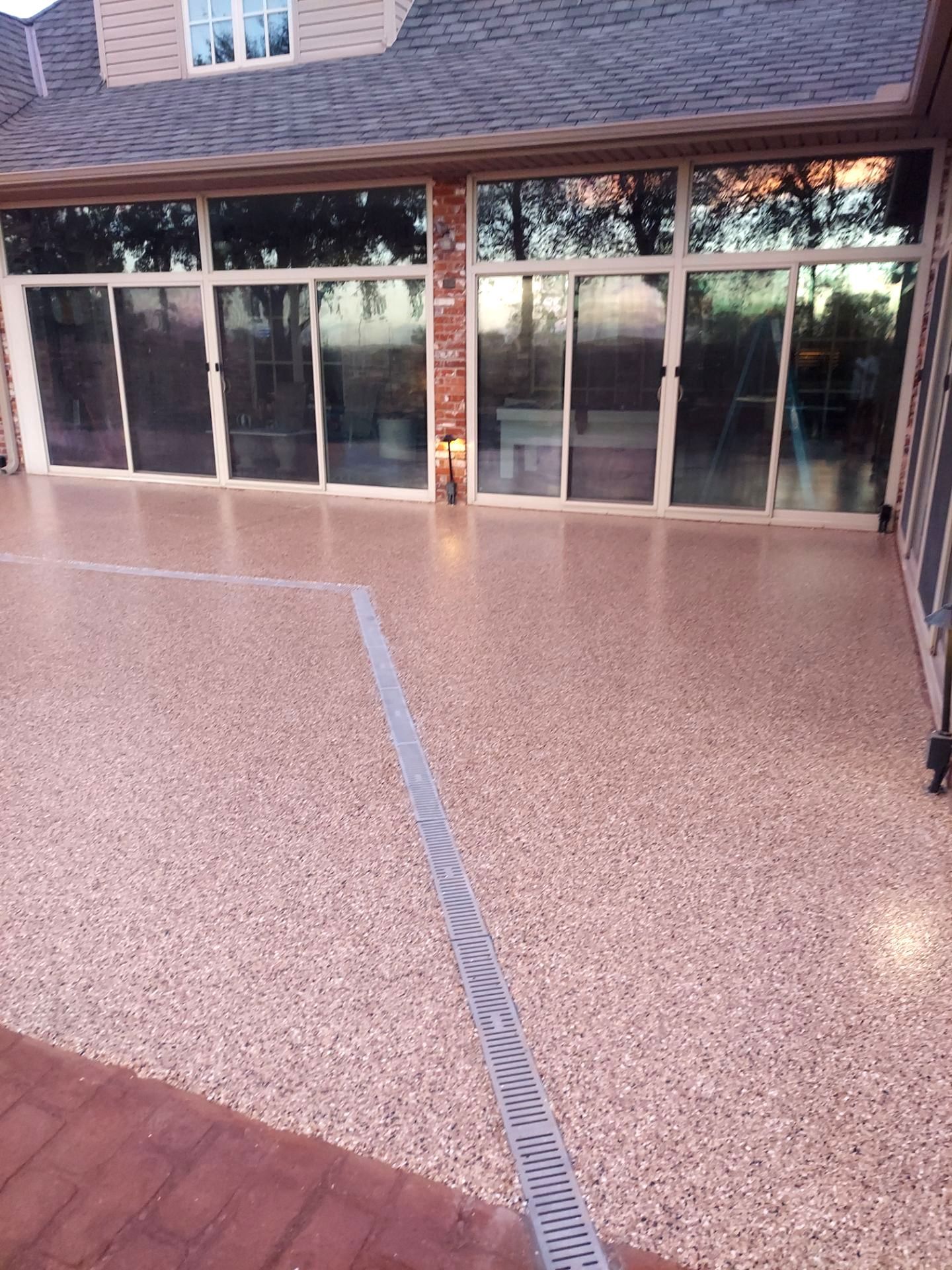 Pool Deck w/ Sandstone by Copperhead Coatings