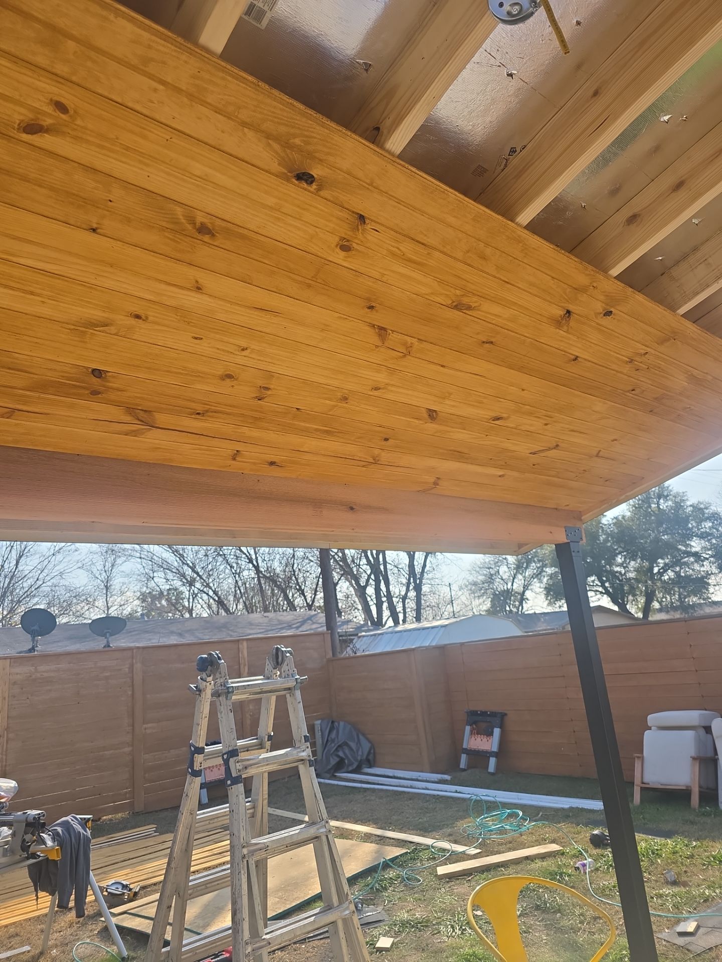 Custom patio for under 20. by REPS OF TEXAS