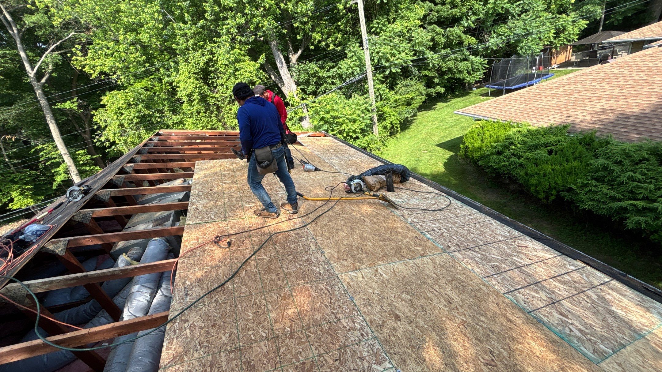 Roof Replacement using Owens Corning Estate Gray by 180 Contractors