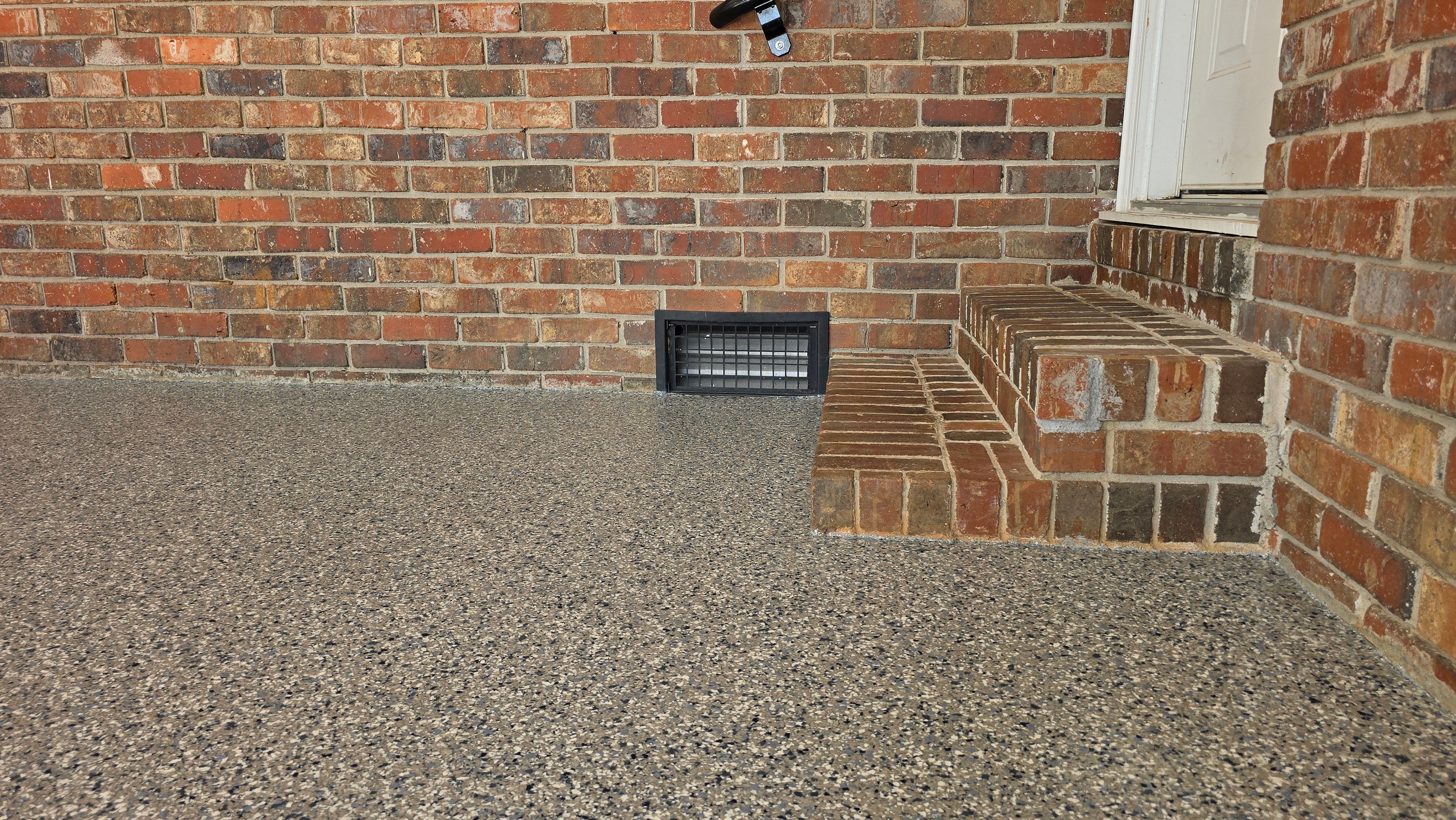 Carport  using Stonewash by Elite Floor Solutions