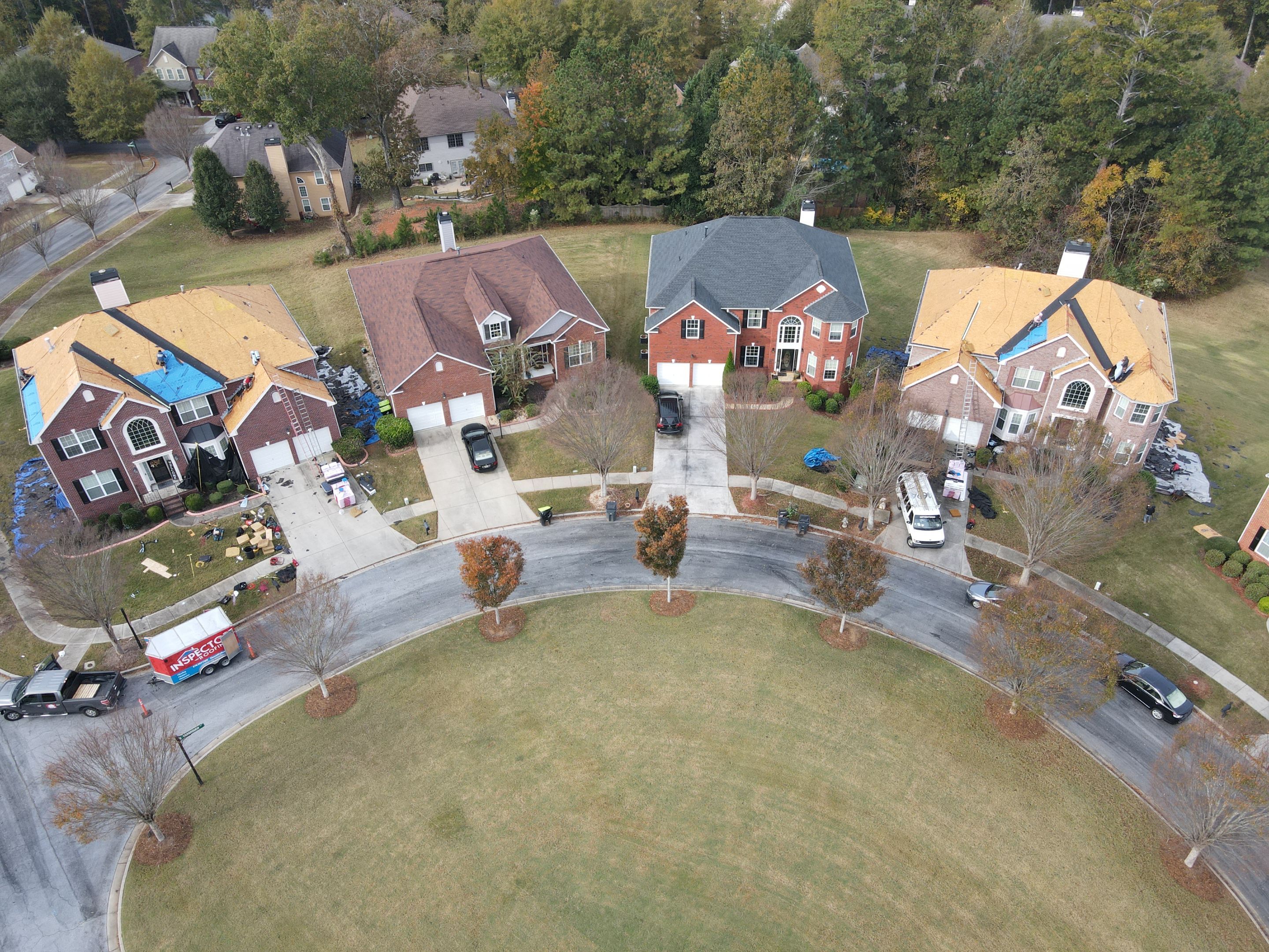 Residential Roofing Installation using Owens Corning by Inspector Roofing and Restoration