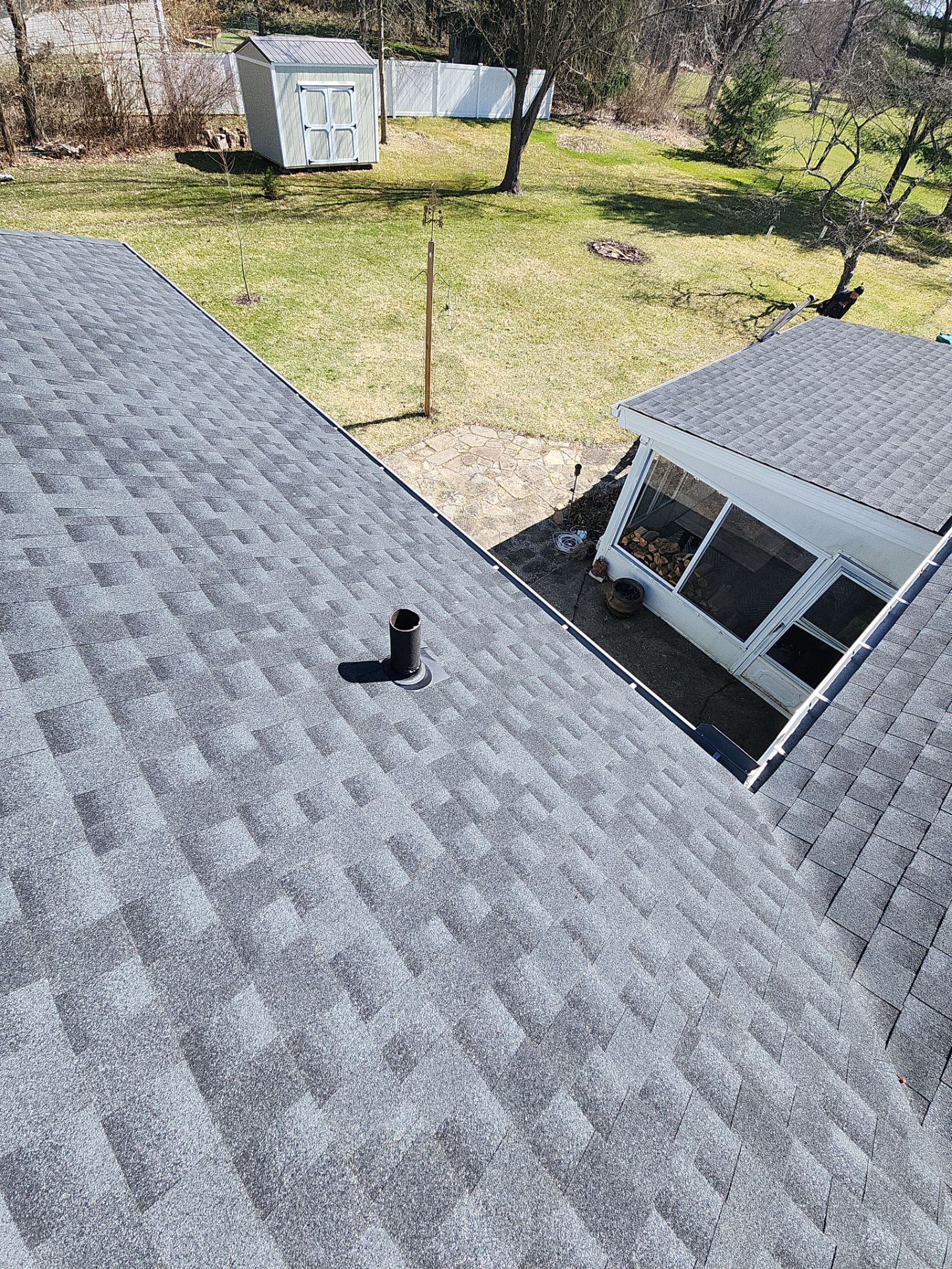 Chesterland Wind Damage Roof Replacment by Atlas Roofing & Restoration