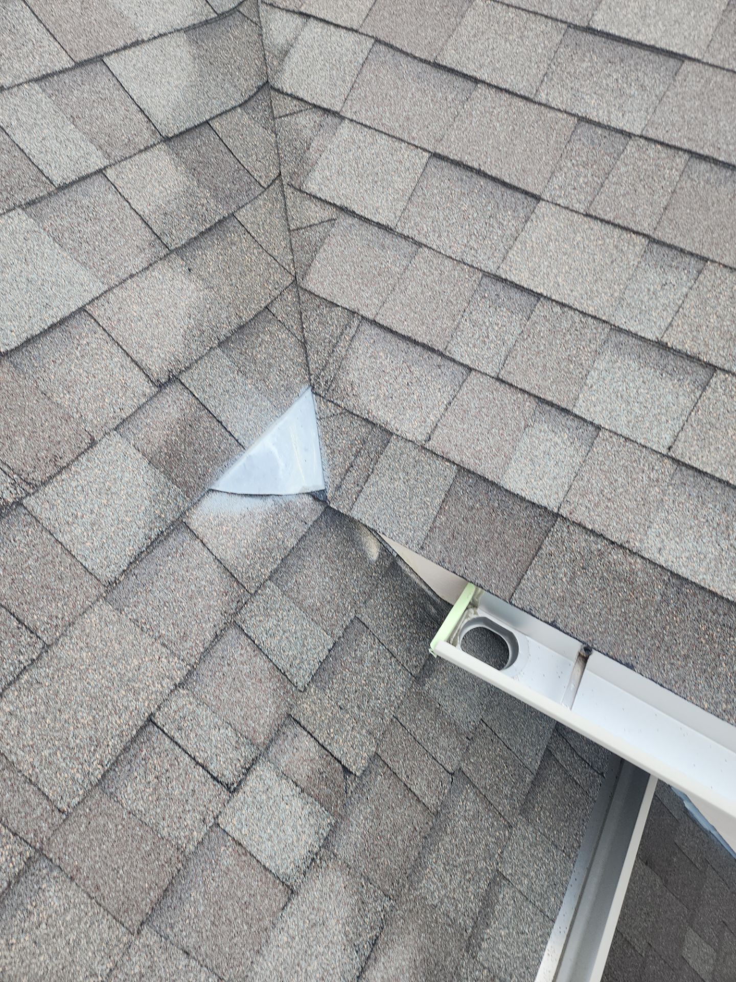 Hail Damage using Owen's Corning Duration (Lifetime) Shingles by Roof Repair Company
