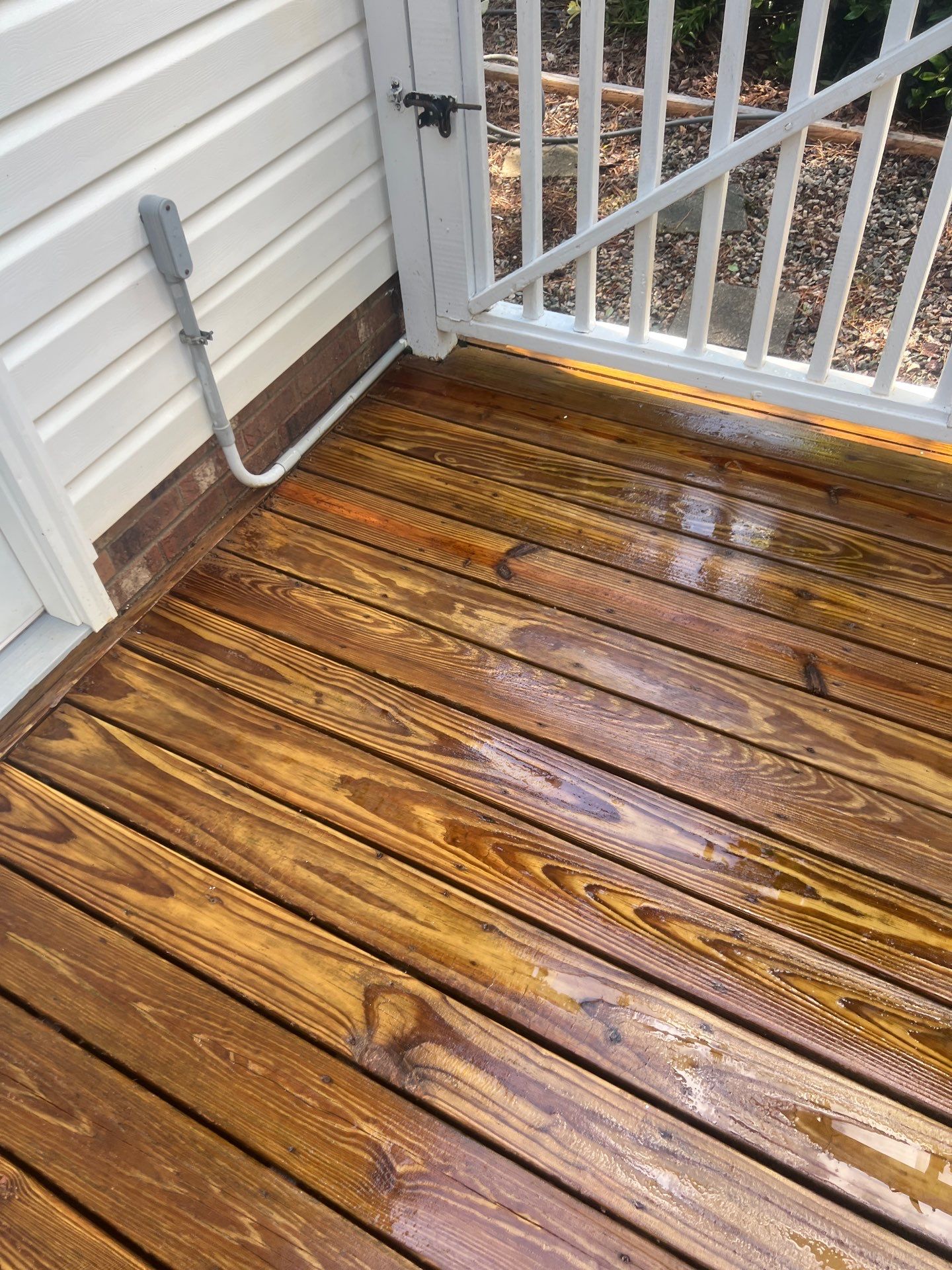 Weathered Deck using Wood Sealant by DuraSeal