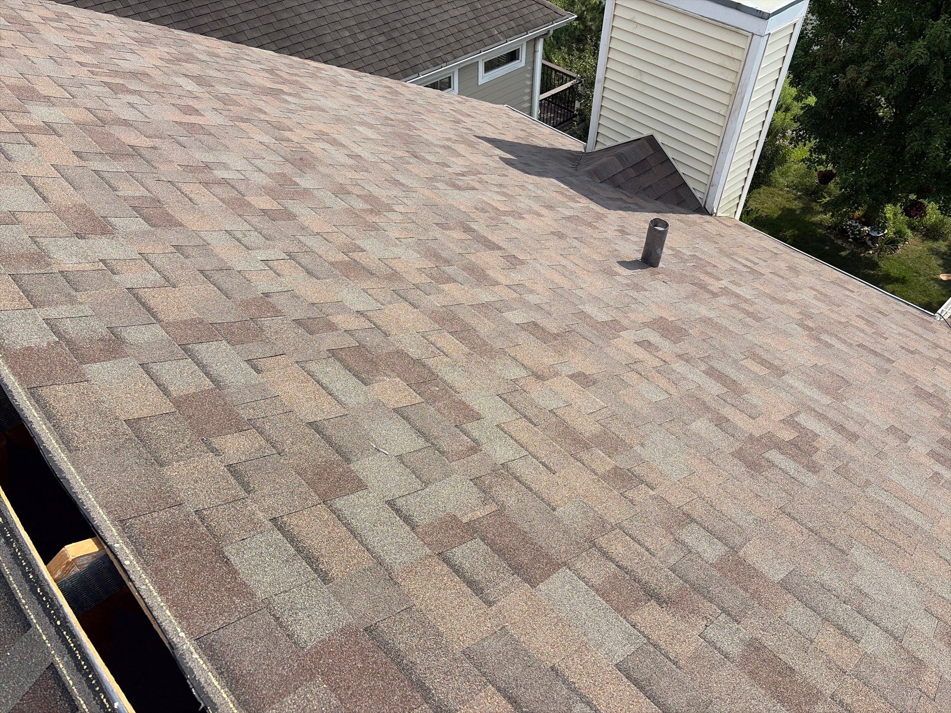 Architectural Asphalt Shingle Roof Replacement in Lisle by Pro Home Services Inc